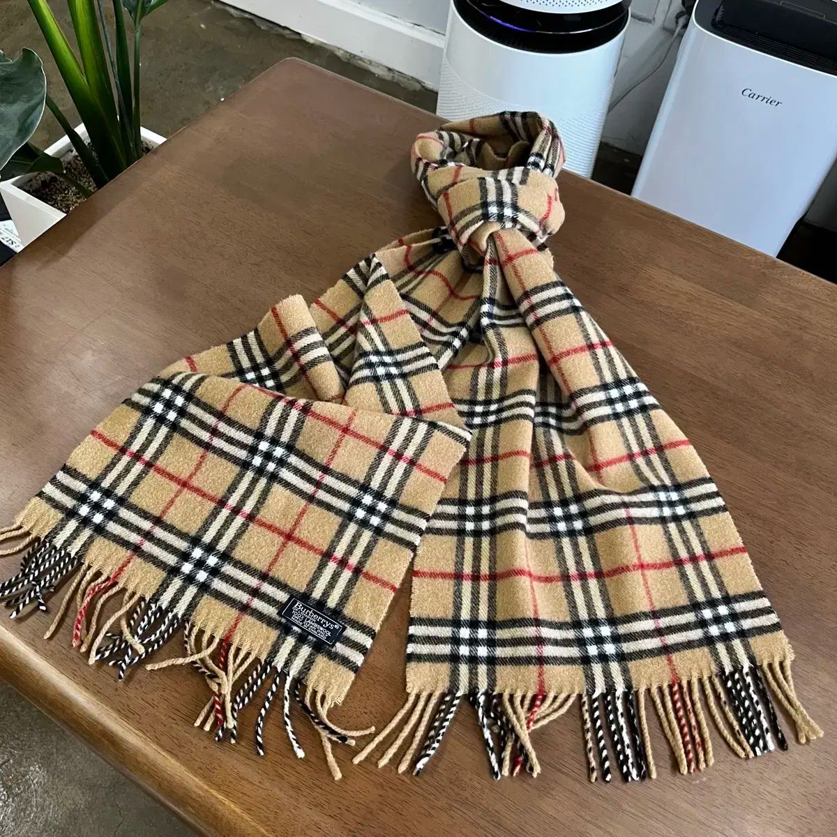 BURBERRY チェック カシミア マフラー 美品 BURBERRY バーバリー