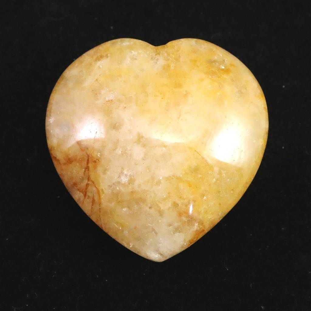 H&E社 ヒマラヤレッドゴールドアゼツライト(AZOZEO) 40mmハート 証明