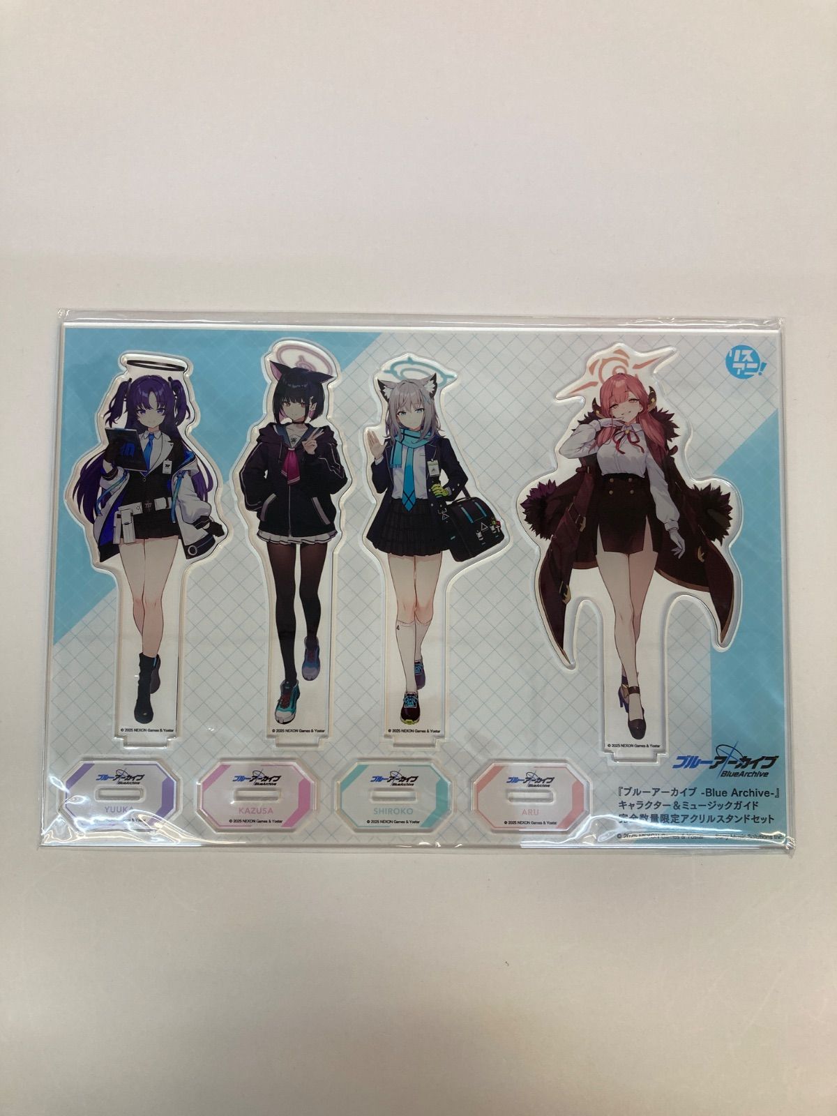 広店】ブルアカ 完全数量限定 アクリルスタンドセット ブルー