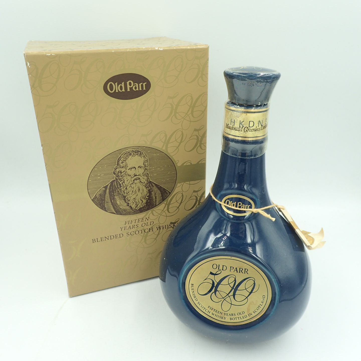 未開栓希少品Old Parr 500周年記念ボトル 15年熟成 ウイスキー