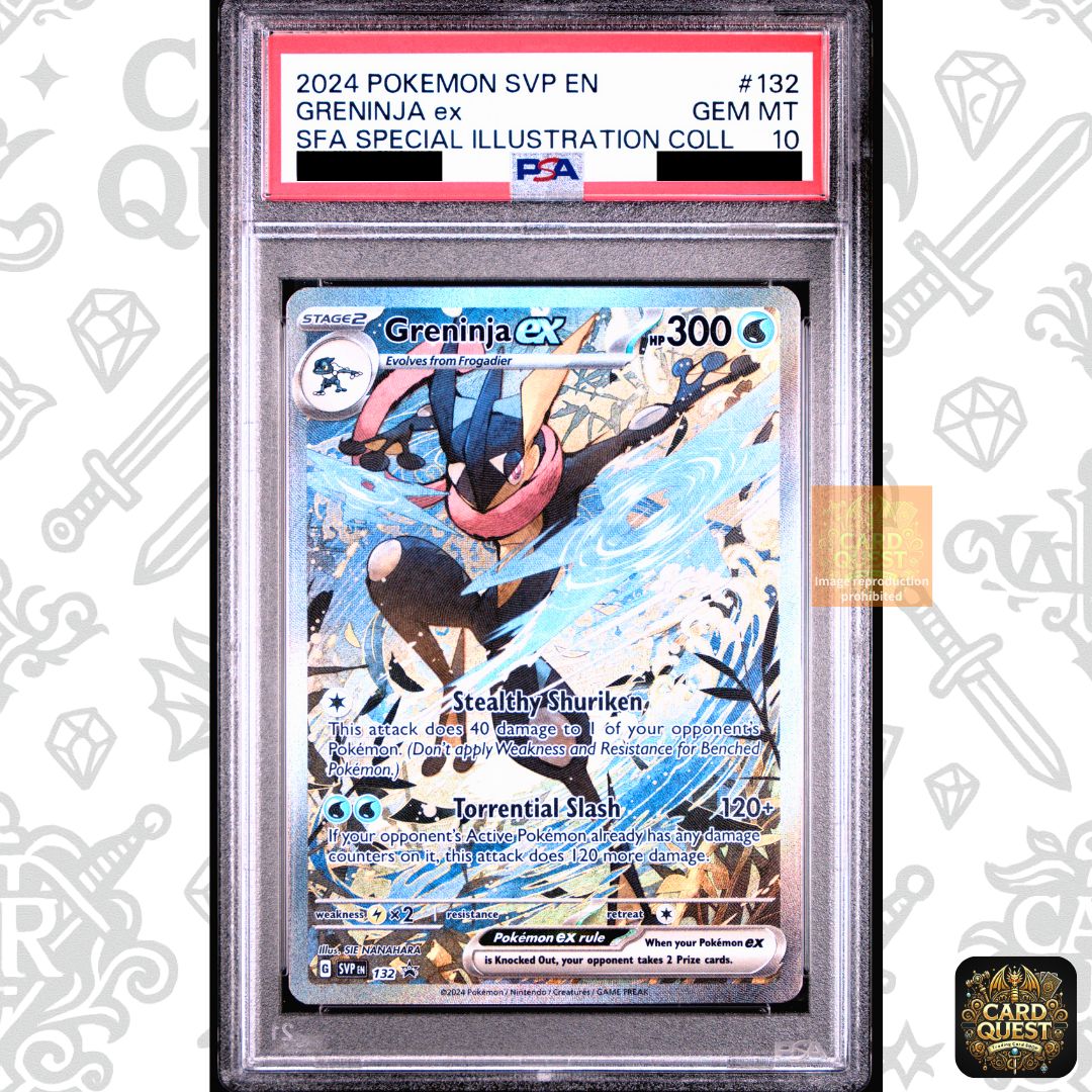 PSA10 ゲッコウガ ☆プロモ 海外版 スペシャルイラストレーション