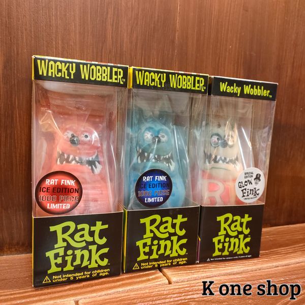 3体セット【ラットフィンク ボビングヘッド EDITION カラー】FUNKO