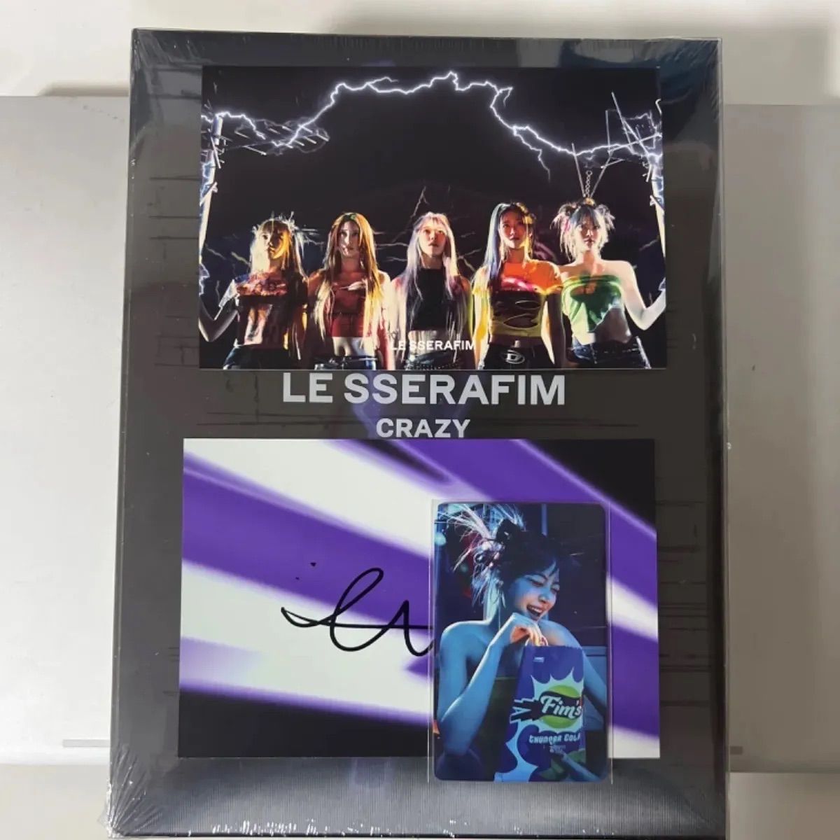 ルセラフィム サクラ CRAZY Hello82 US 限定 ハガキ トレカ