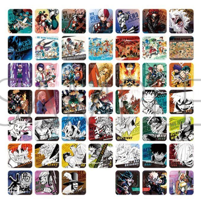 僕のヒーローアカデミア アートコースター BOXセット 僕のヒーロー