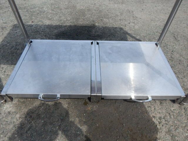 タニコー 業務用 ステンレス 作業台 ガス台 W120 D60 H80cm 厨房