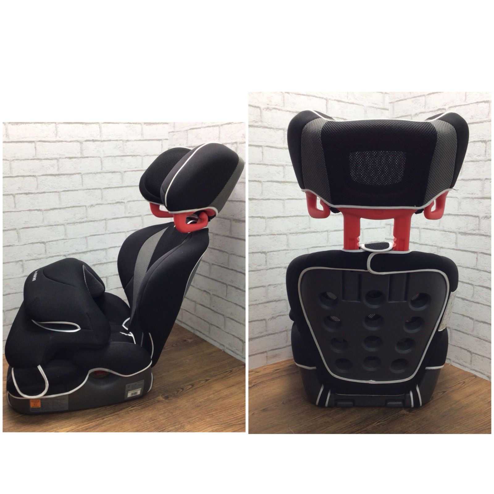 美品】エールべべ チャイルドシート ジュニアシート ストア ALC246 車