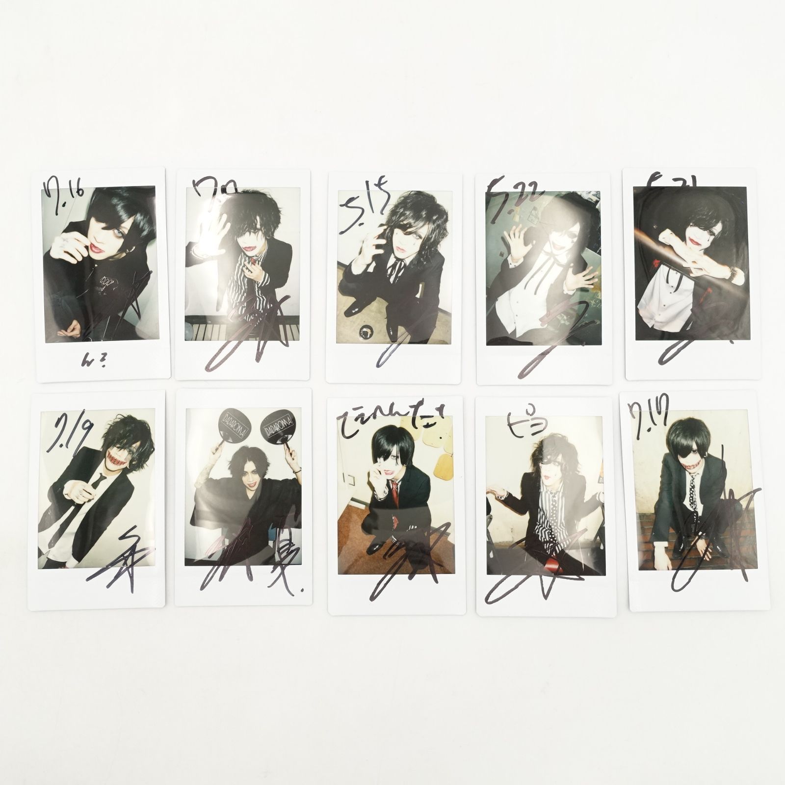 DADAROMA チェキセット DADAROMA よしあつ サイン入りチェキ 10枚