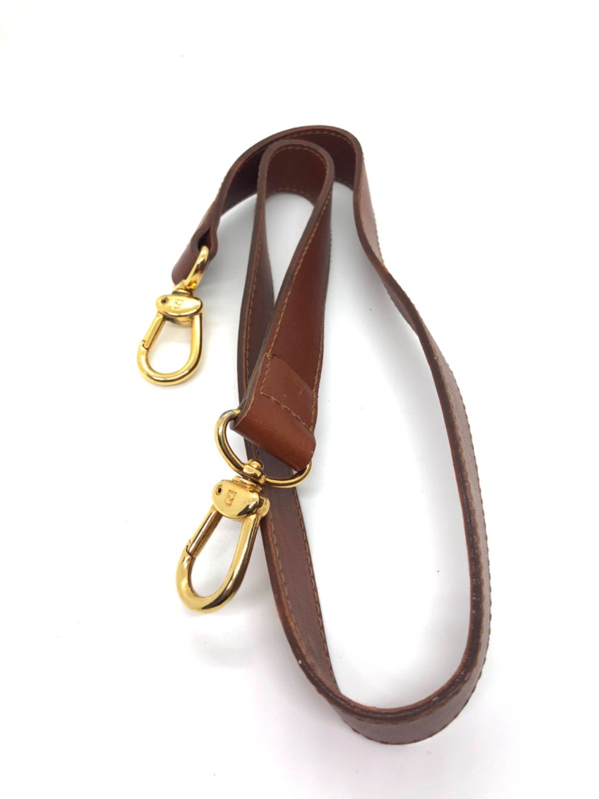 □美品□希少ブラウンカラー□FENDI フェンディ ショルダーストラップ