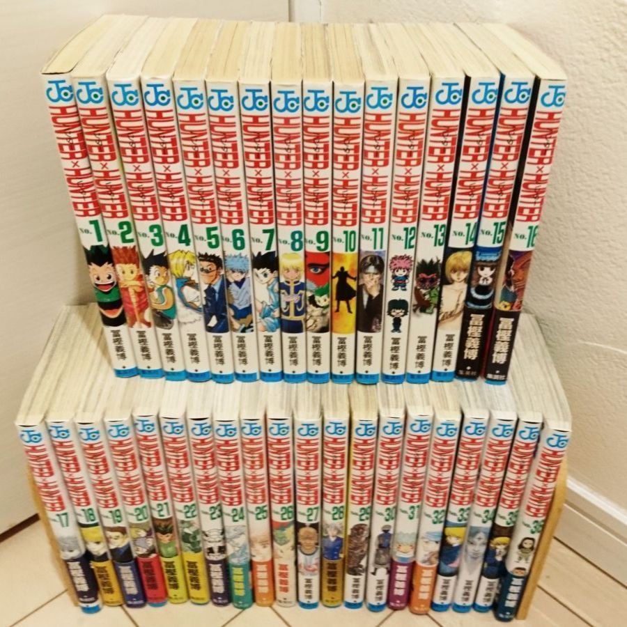 ほぼ初版】HUNTER×HUNTER 1〜36巻セット HUNTER×HUNTER 1〜36巻 ほぼ