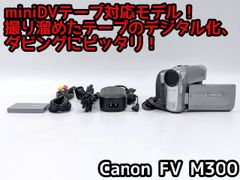 miniDVのダビングに！ Canon キャノン ビデオカメラ DM-FV M100 01 7