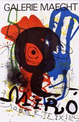 ジョアン・ミロのオリジナル・リトグラフポスター - メルカリ