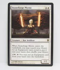 石鍛冶の神秘家/Stoneforge Mystic 英語版 本人による拡張アート 石