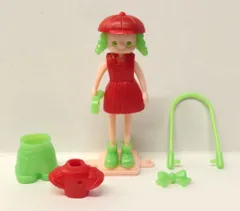 グリコおまけ 昭和 レトロ パピーちゃん(セーラー服 乗馬服) グリコ