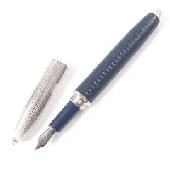 ルイヴィトン ボールペン ドックキュイール レザー ネイビー 2025年