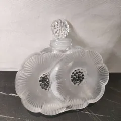 美品❗️ラリック アネモネ香水ボトルとペーパーウェイト ヴィンテージ