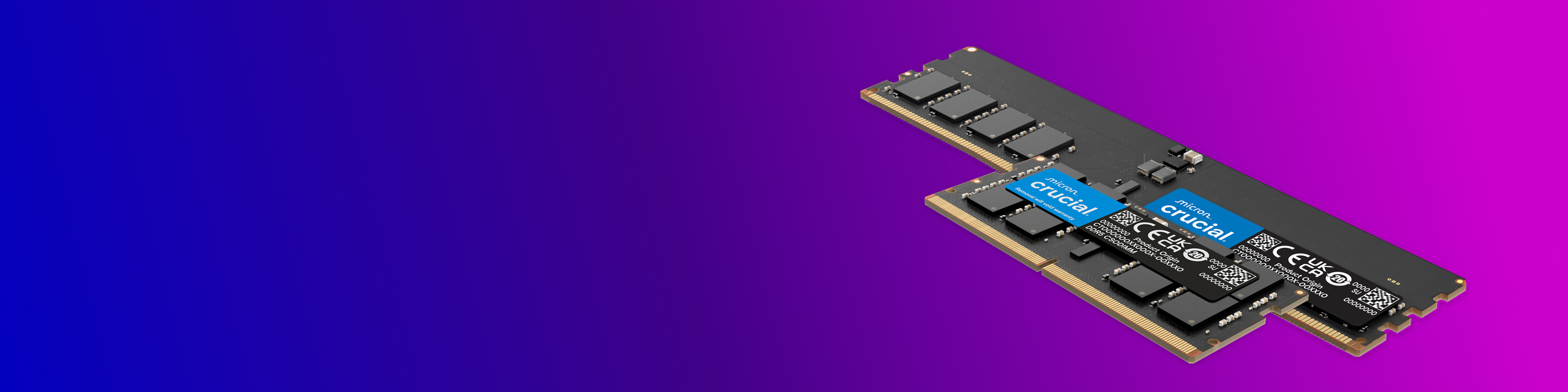 Crucial 32GB Kit (16GBx2) DDR5-6400 CSODIMM | CT2K16G64C52CS5