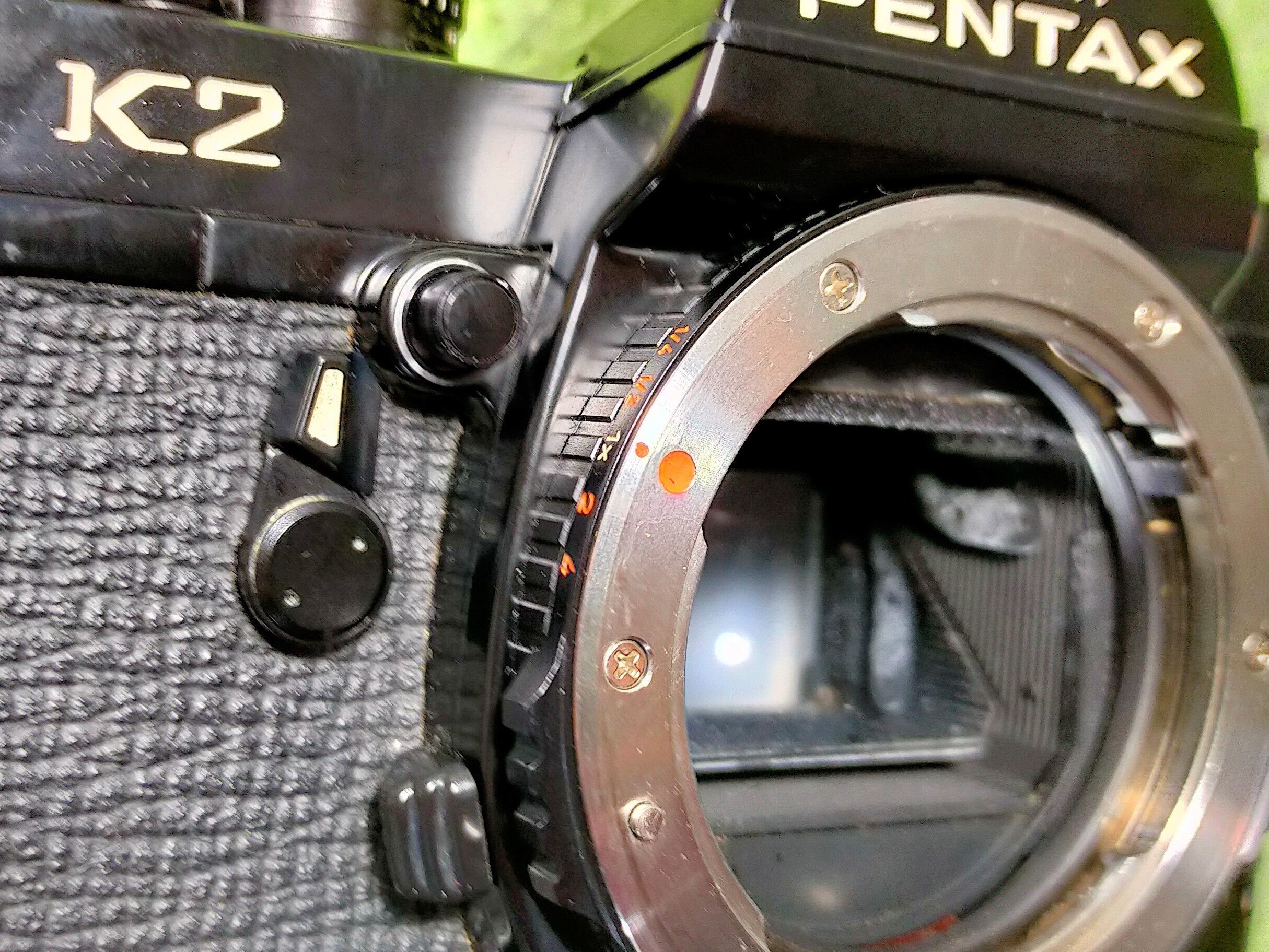 完動品】PENTAX K2 black【分解清掃済】 Pentax K2の分解｜フィルム