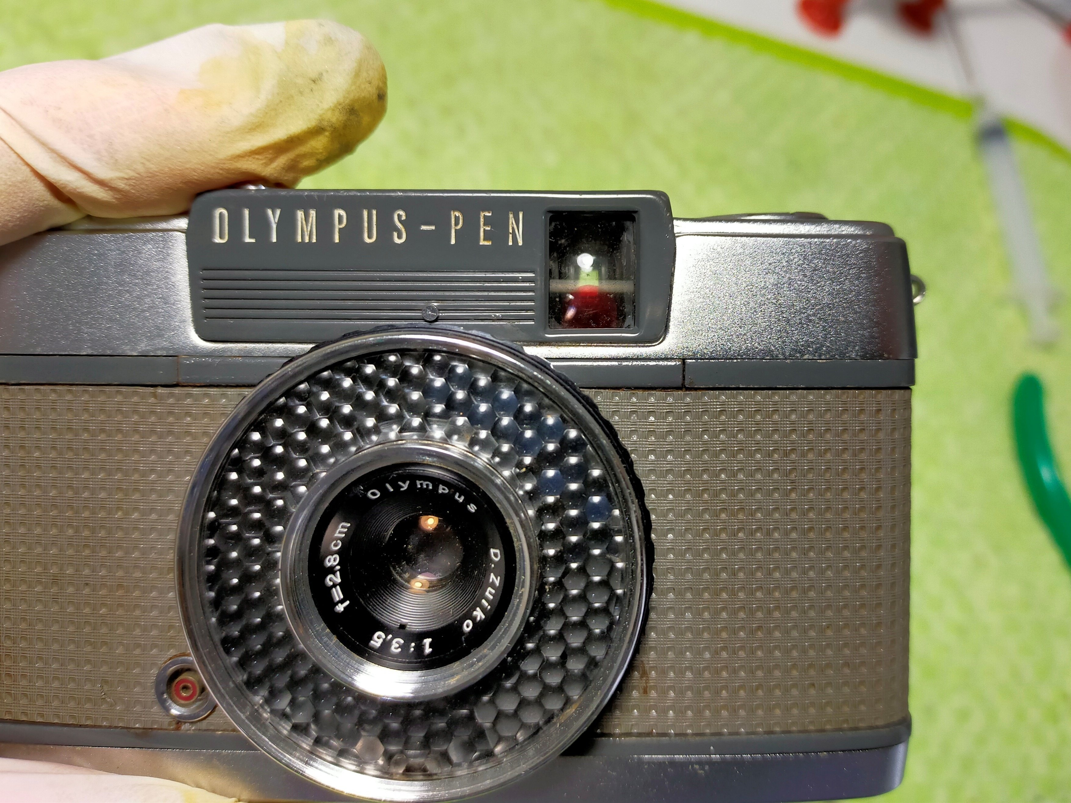 完動極上品♢オリンパスOlYMPUS PEN EE-3♢赤ベロOK整備済