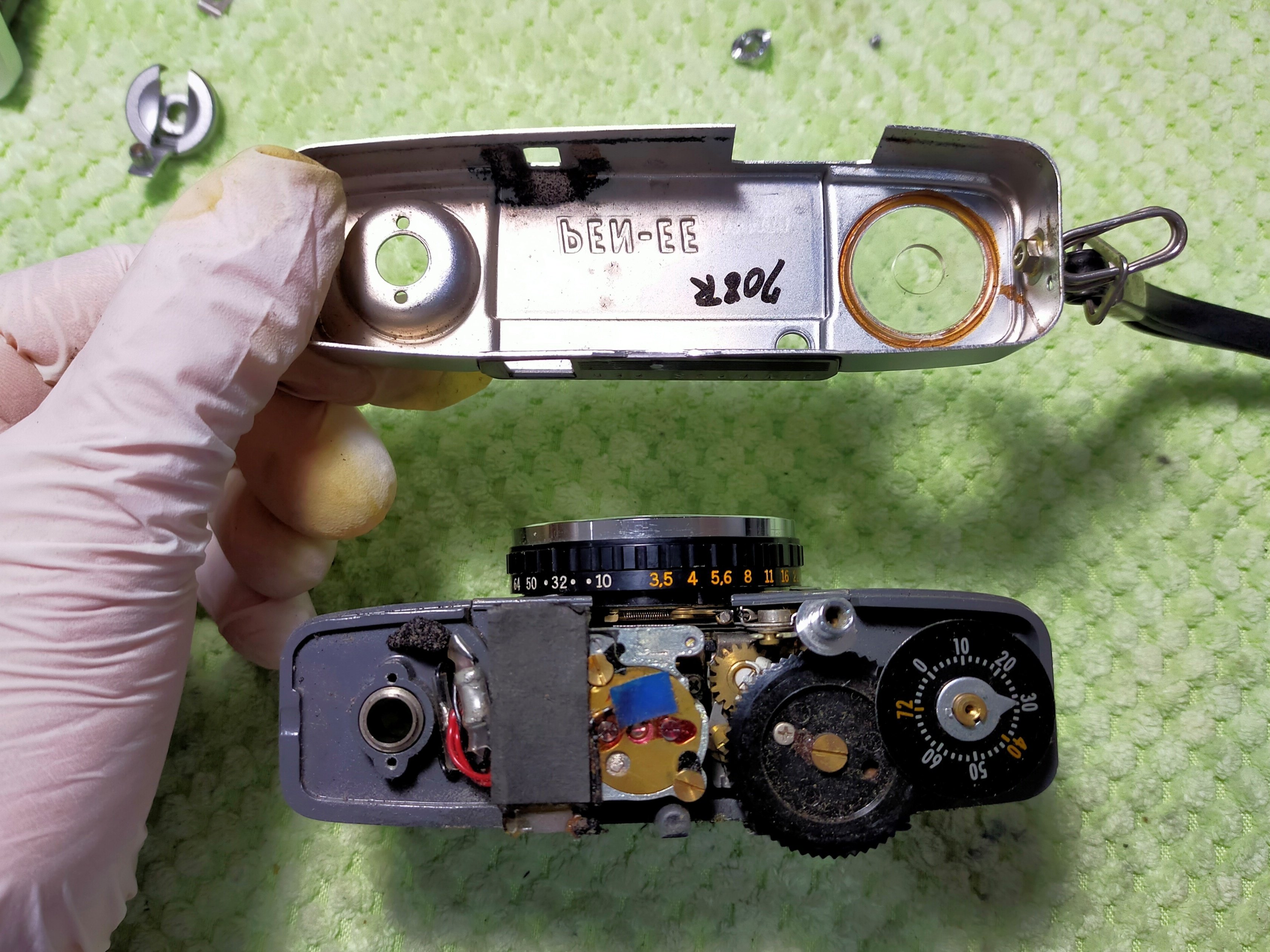 完動品】OLYMPUS PEN EE-3 【分解清掃済】 完動品】OLYMPUS PEN EE-