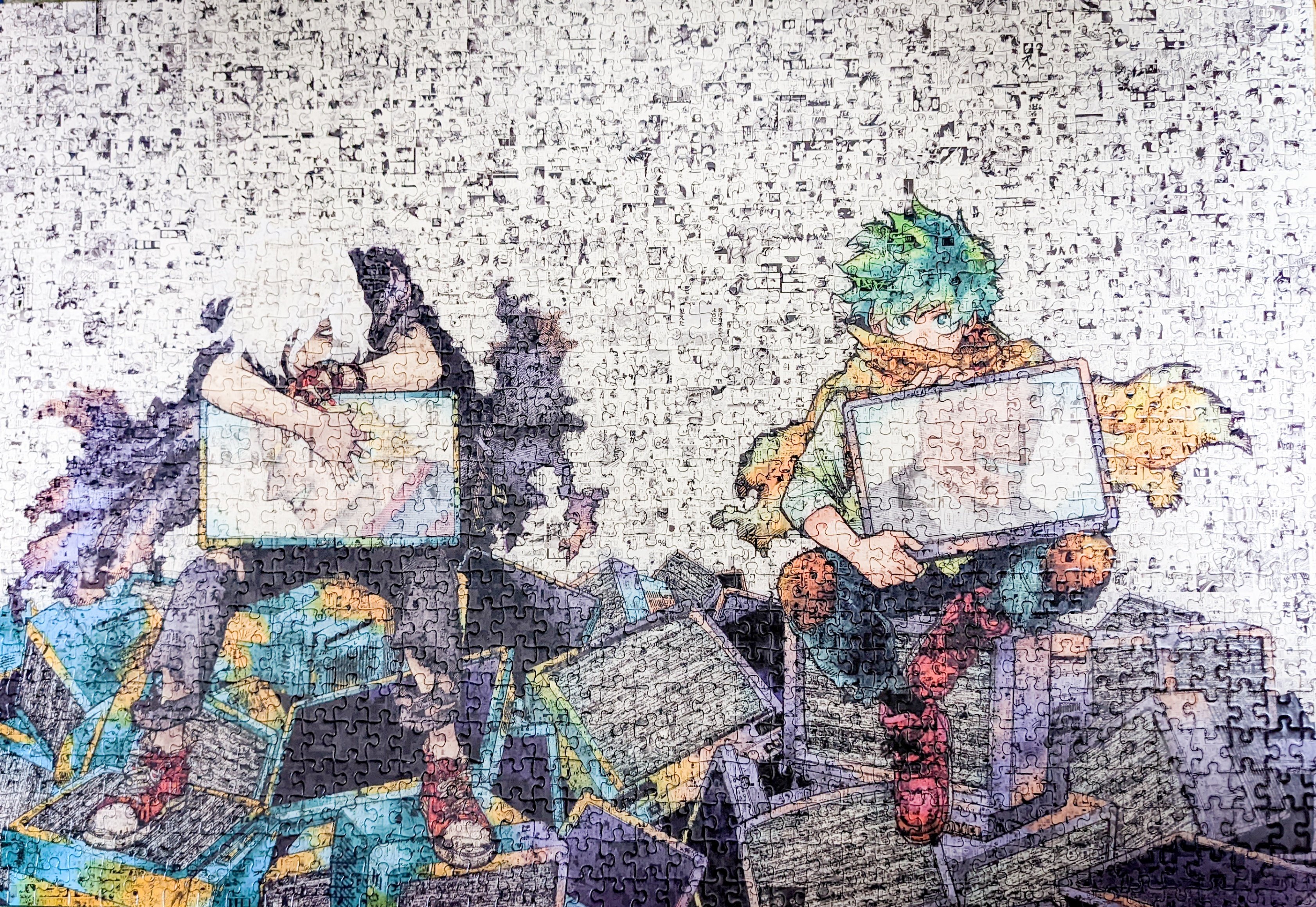 新品未開封 冨樫義博展 HUNTERXHUNTER モザイクアートパ ズル 楽天市場