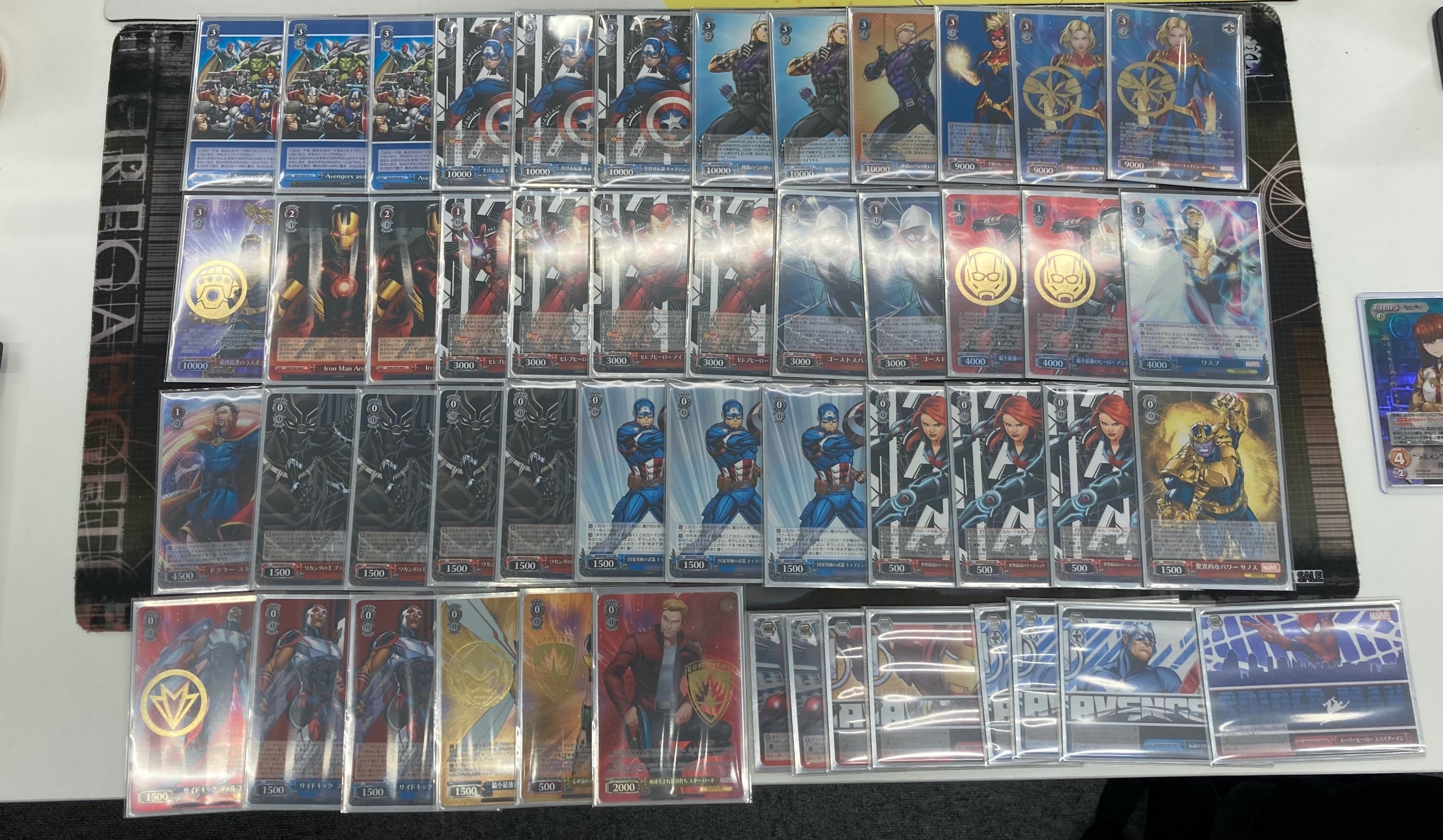 MARVEL 門扉デッキ ヴァイスシュヴァルツ marvel 扉門 デッキ