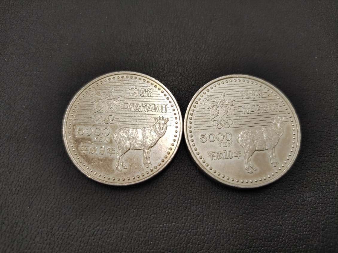 銀貨04枚：長野 バイアスロン バイアスロン ゆうパケ：銀貨04枚：長野