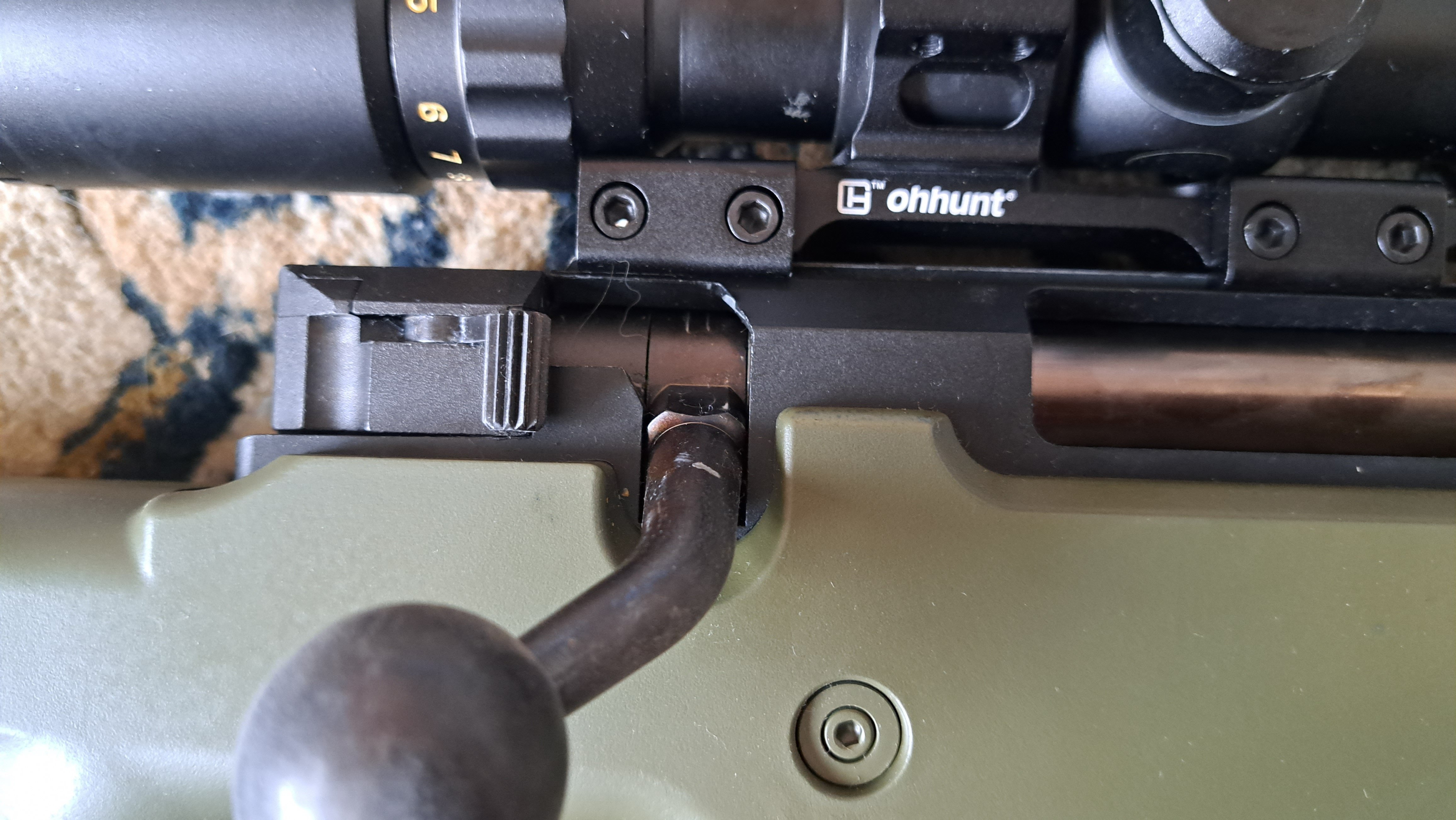 東京マルイ L96AWS オリーブドラブ エアコッキング ジャンク 赤井秀一