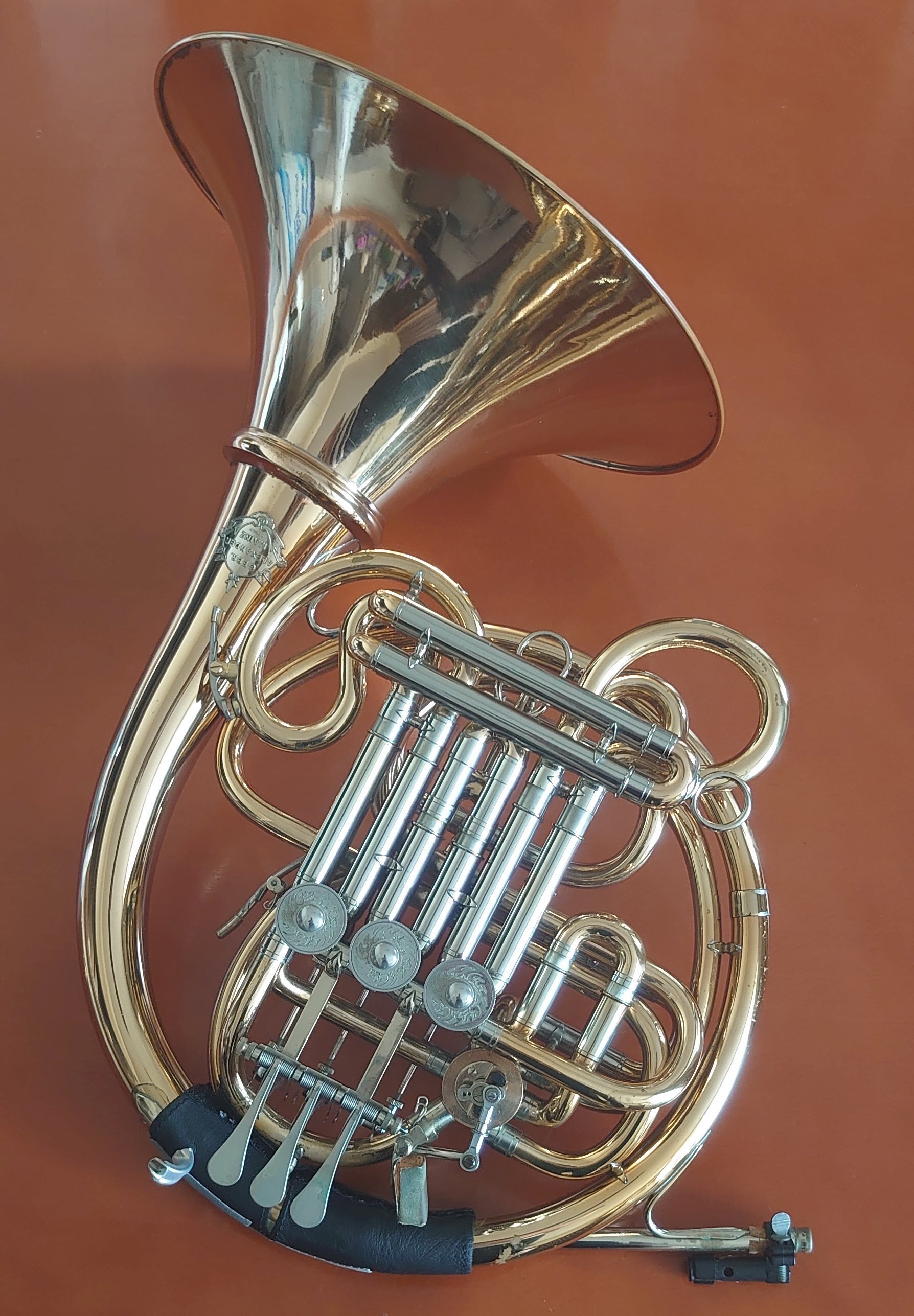 HMG アレキサンダー ホルン 103用 可変式親指レバー 【公式通販】