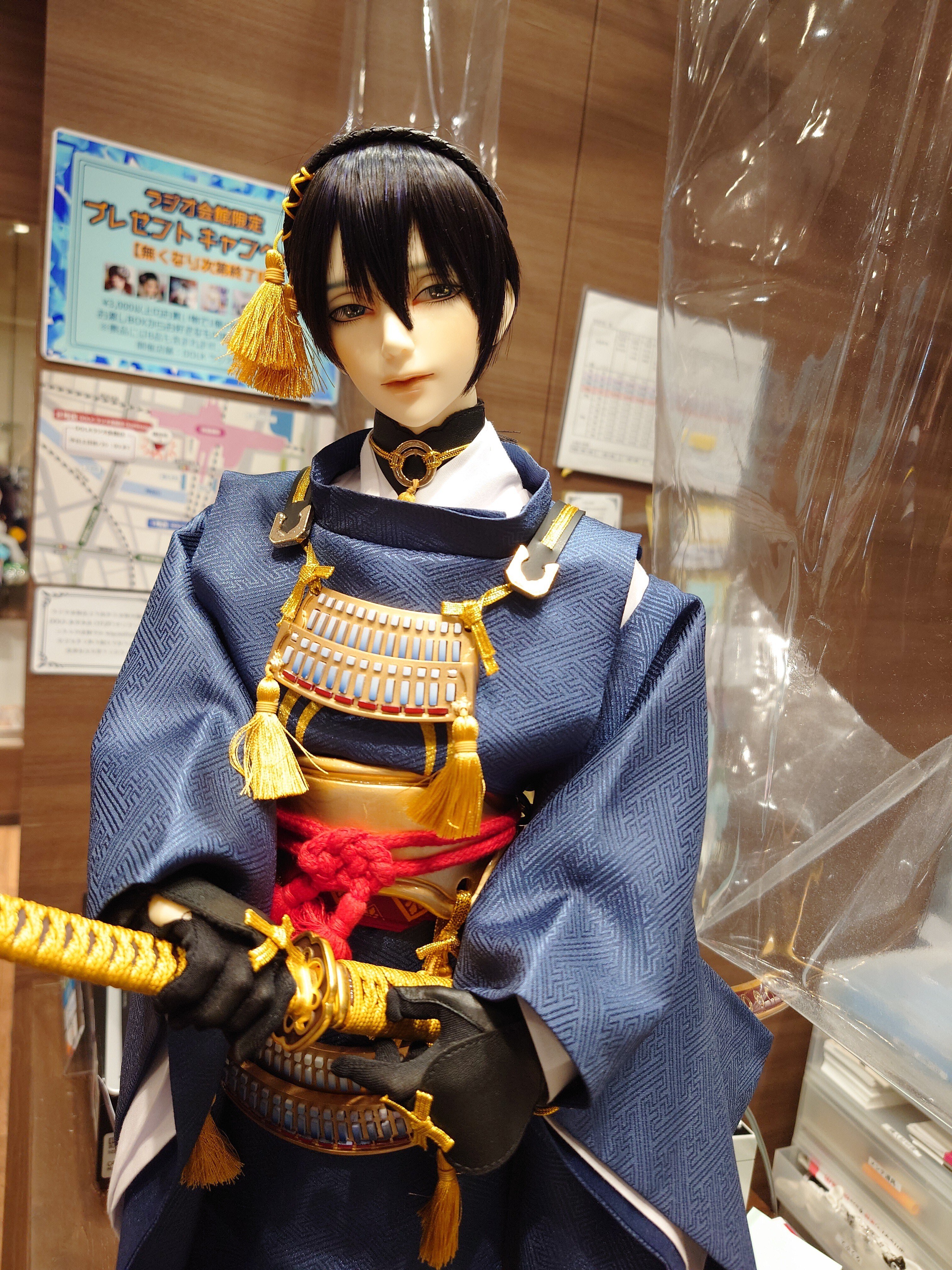 刀剣乱舞 三日月宗近 内番装束 衣装のみ DOLK キャストドール 刀剣乱舞