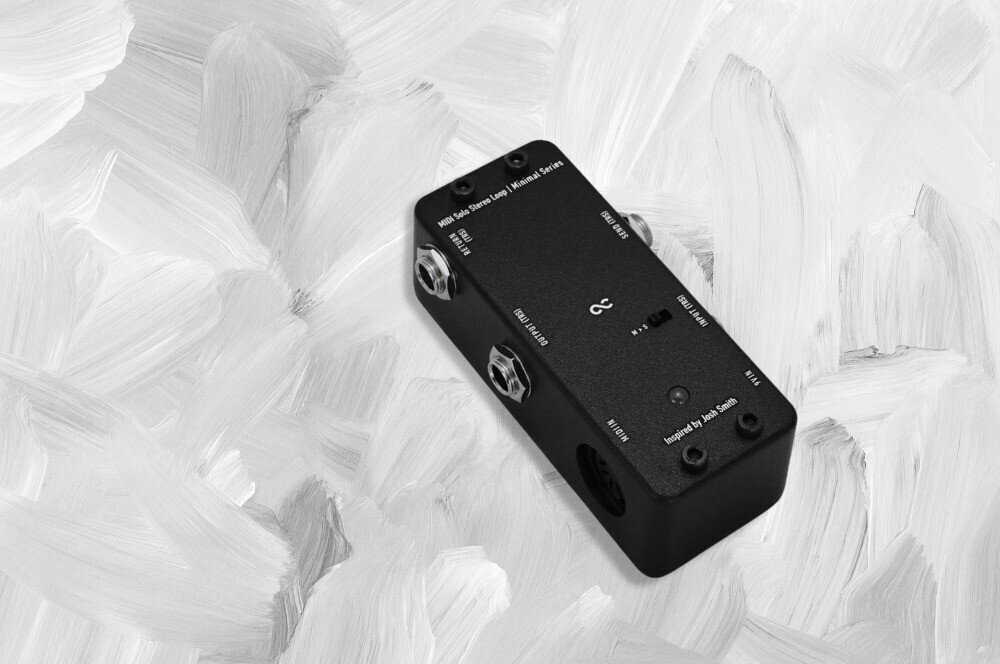 ミニサイズ、MIDI制御のステレオ1LOOP、One Control Minimal Series