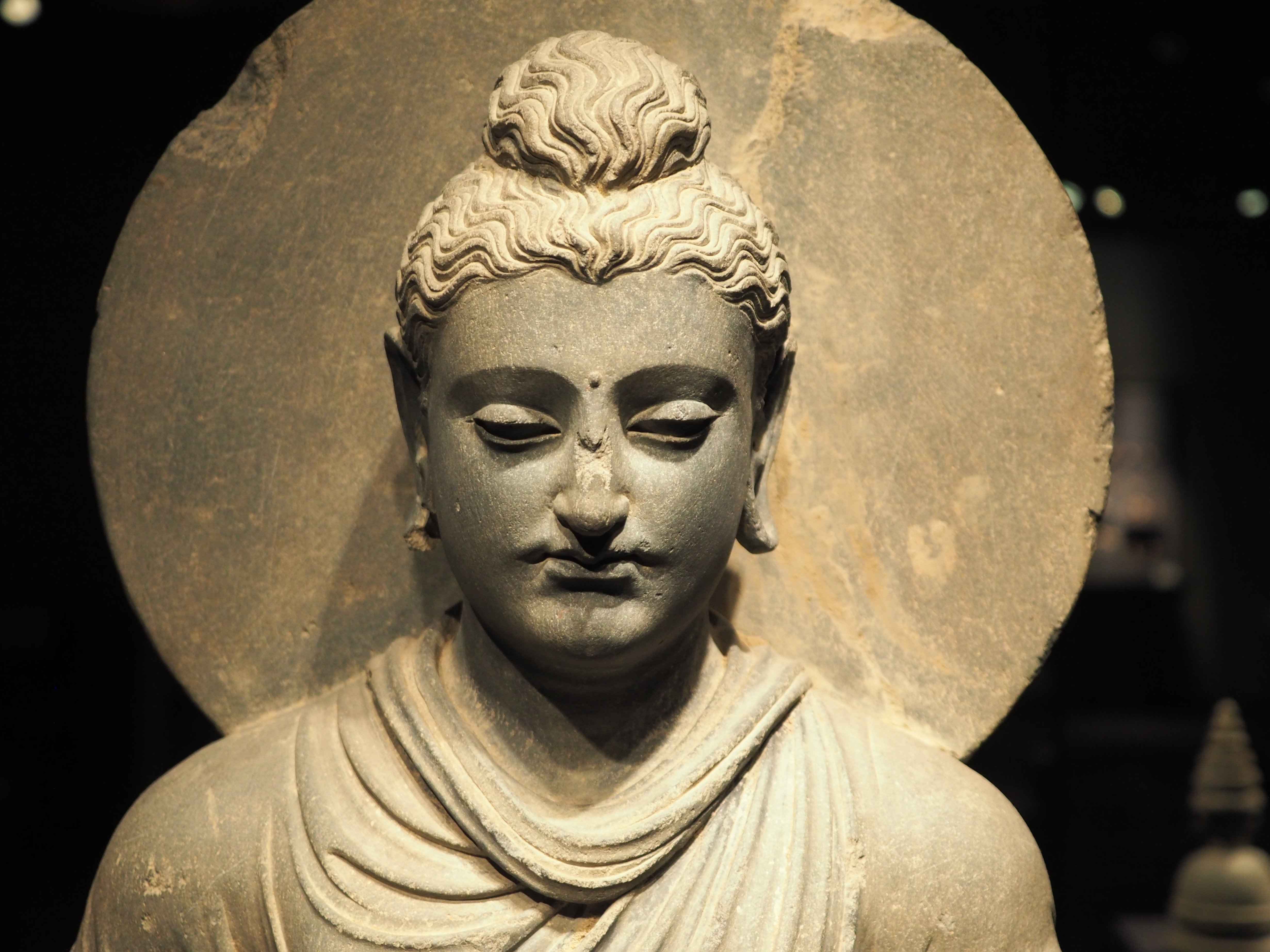 極細工 仏教 美術 仏像 仏首 仏頭 装飾 置物 装飾 収蔵 コレクション