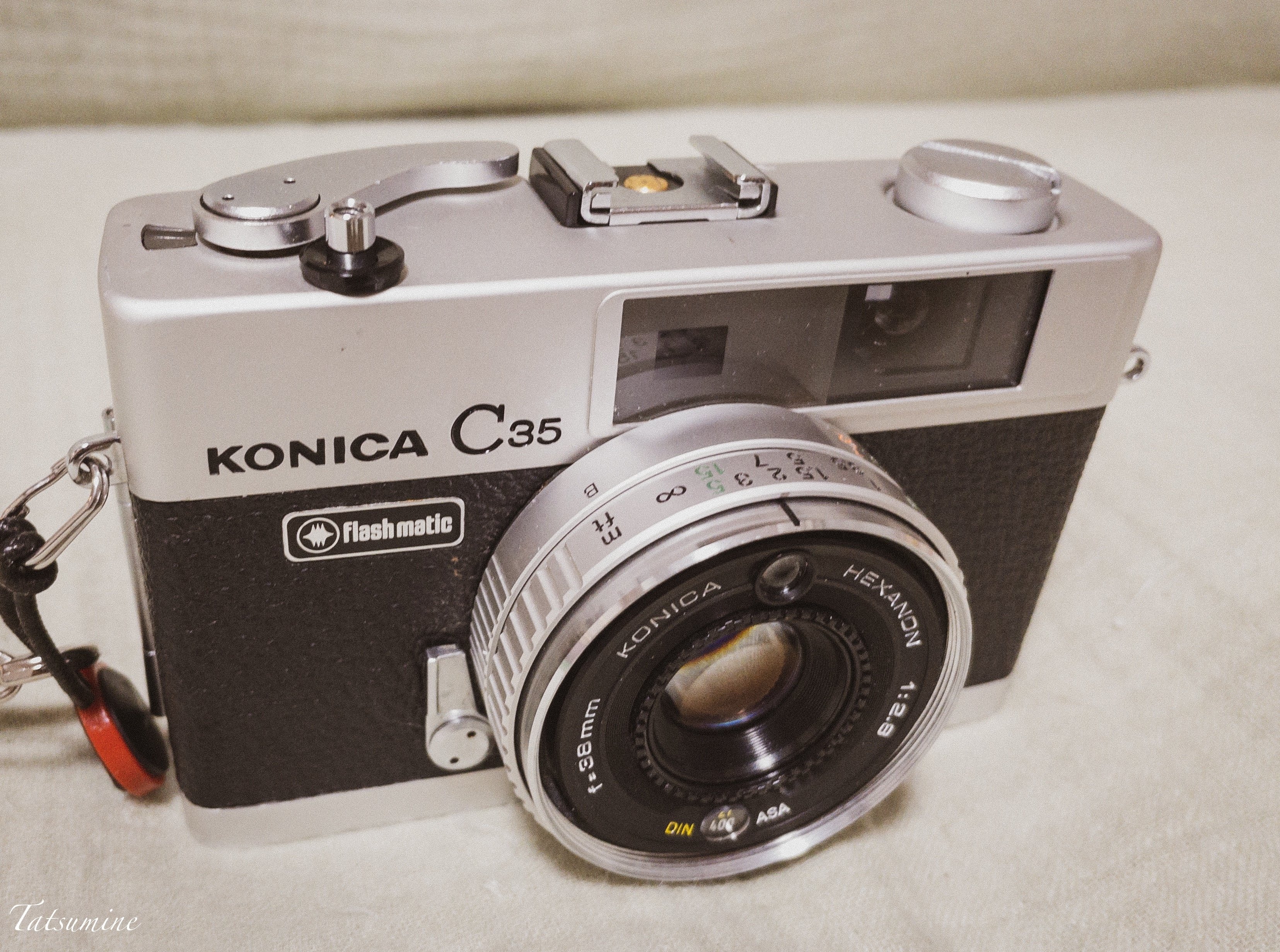 KONICA C35 flashmaticを買いました。｜tatsumine