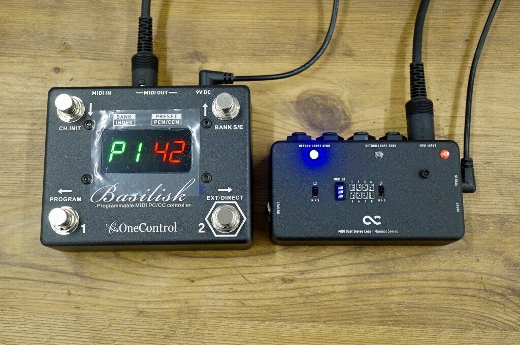 いろいろ使える！One Control Minimal Series MIDI Dual Stereo Loopが