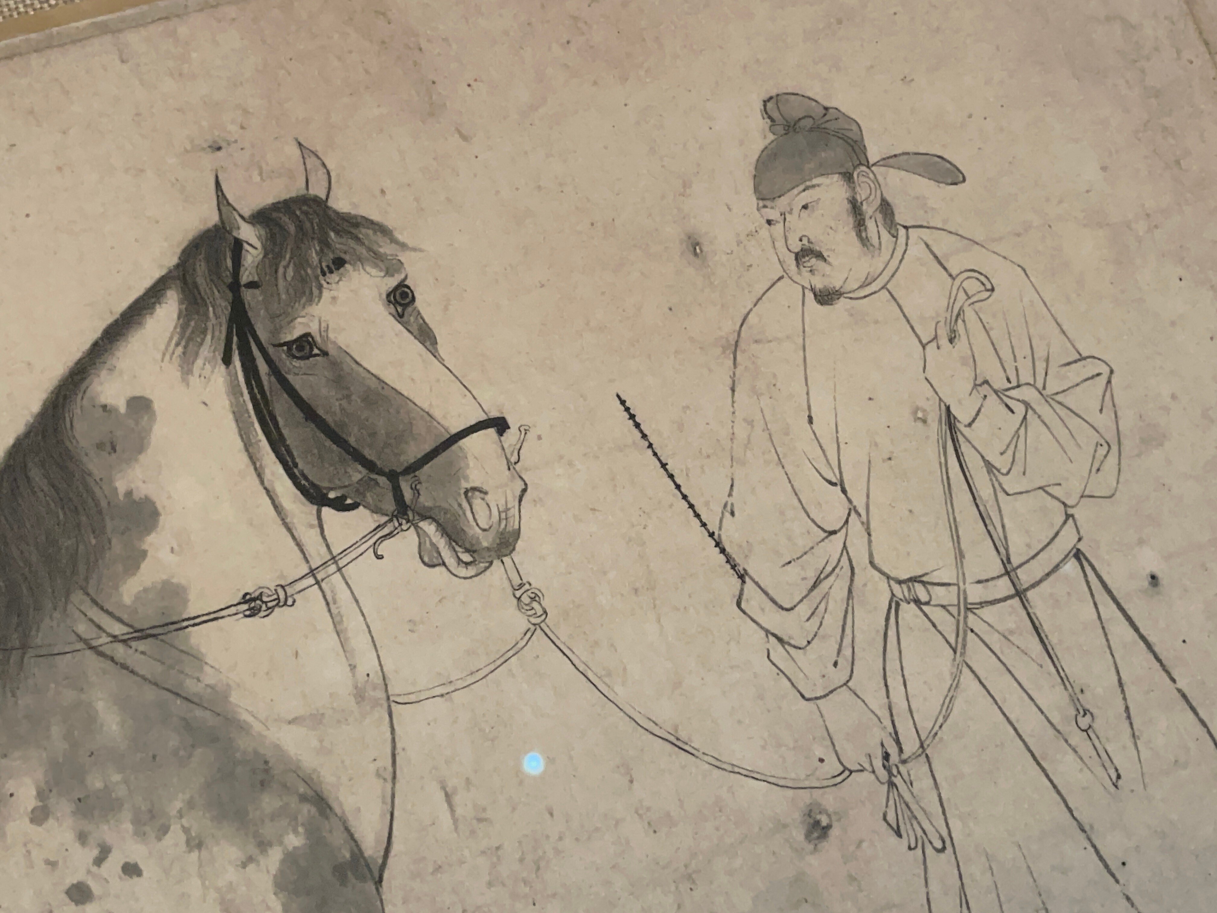 中国絵 馬図 肉筆 溥儒 中国絵 馬図 肉筆 溥儒 - メルカリ