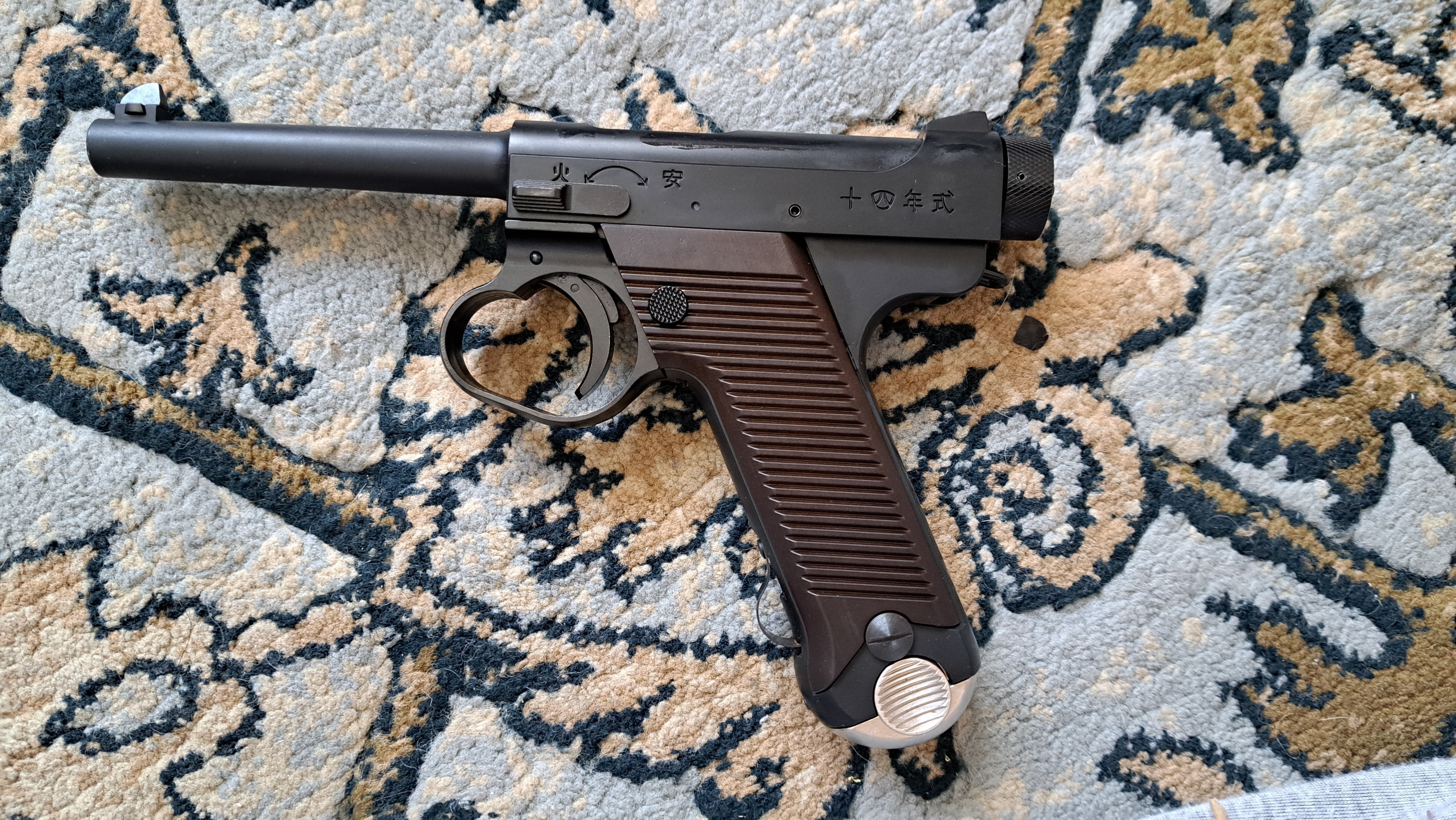 マルシン 南部十四年式拳銃（2022年モデル）ディープブラックABS｜郭公