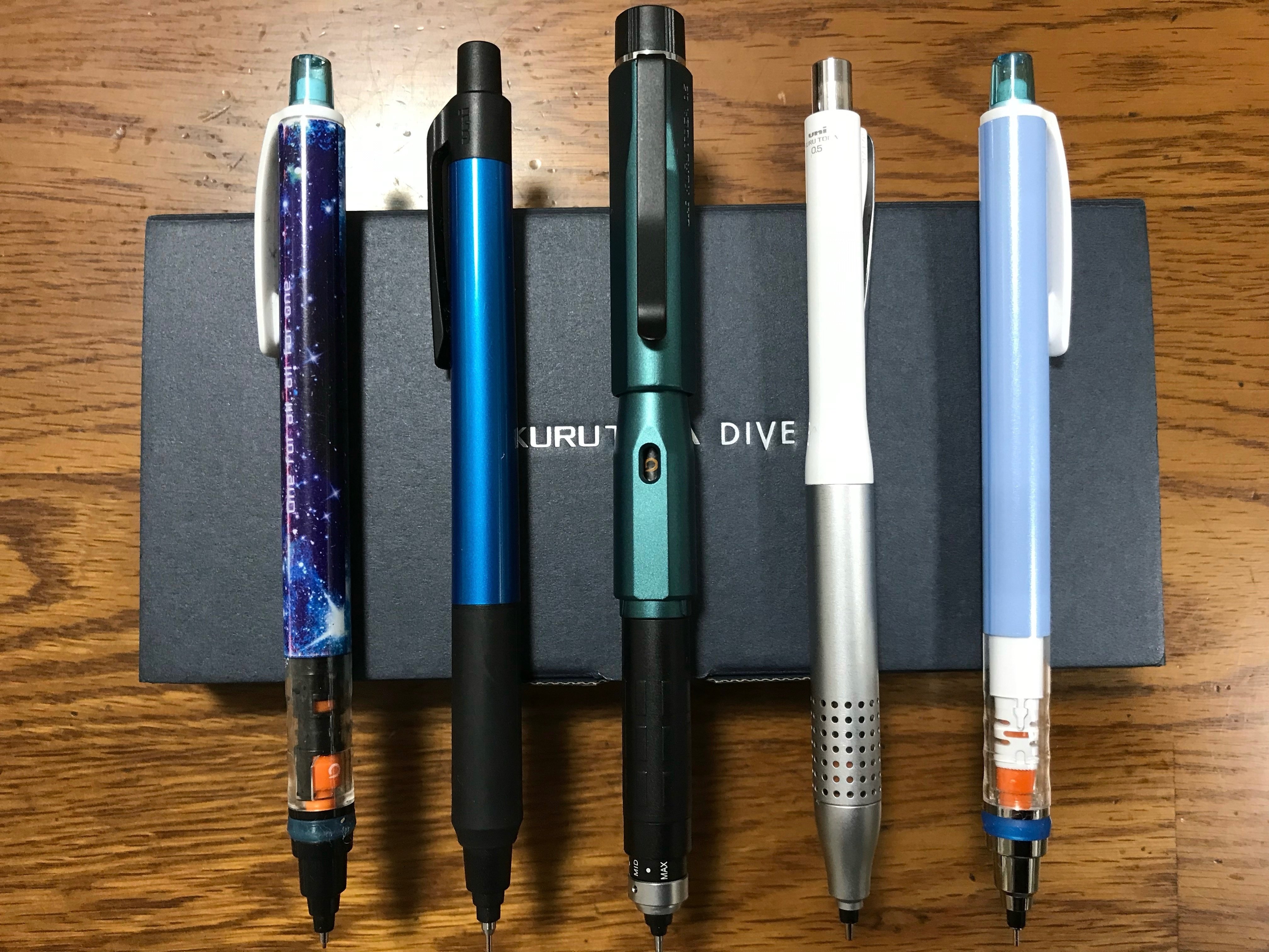 HOT，最新作 三菱鉛筆 クルトガDIVE 初代 グランブルー