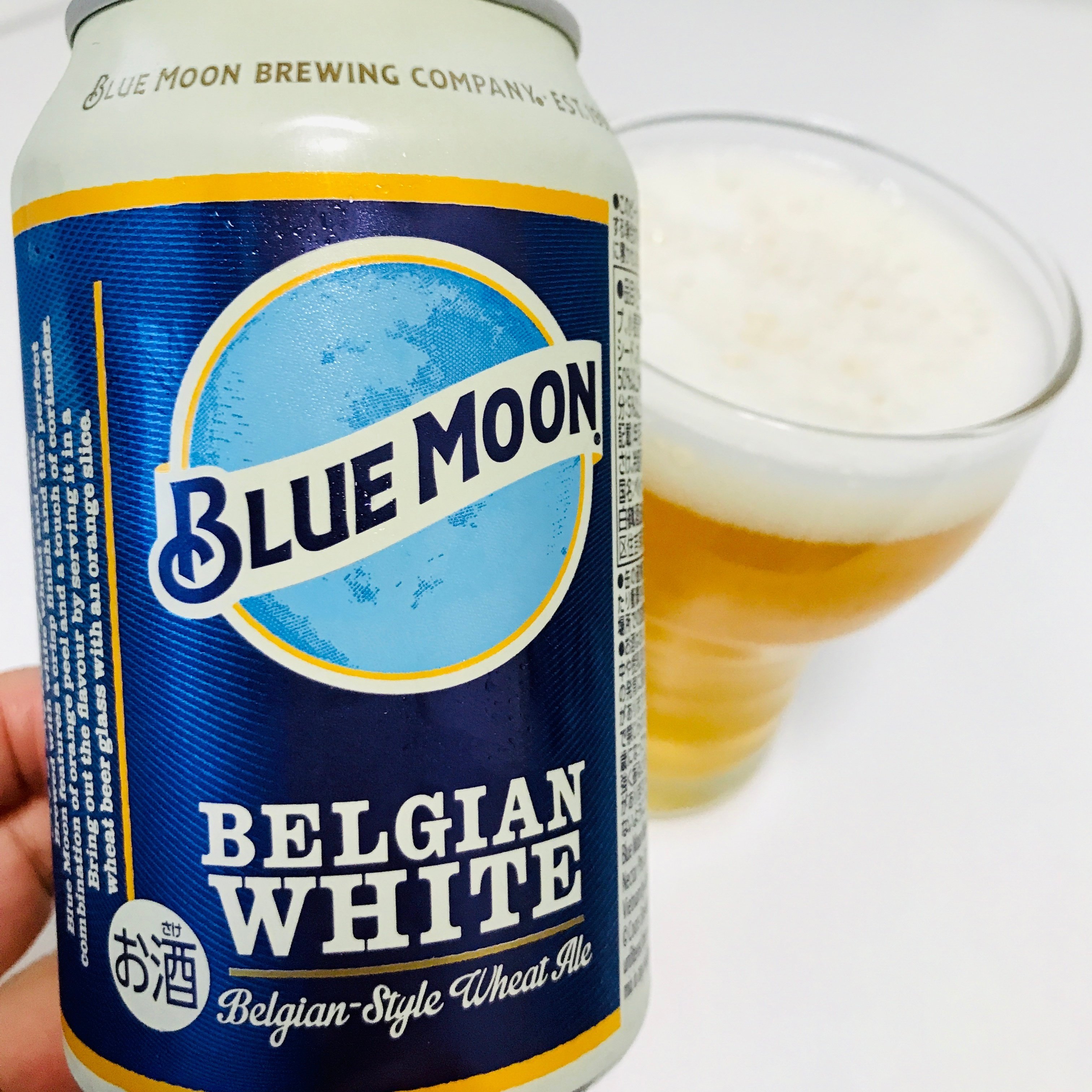 ビールレビュー】ベルジャンホワイトではないBelgian White-BLUE MOON