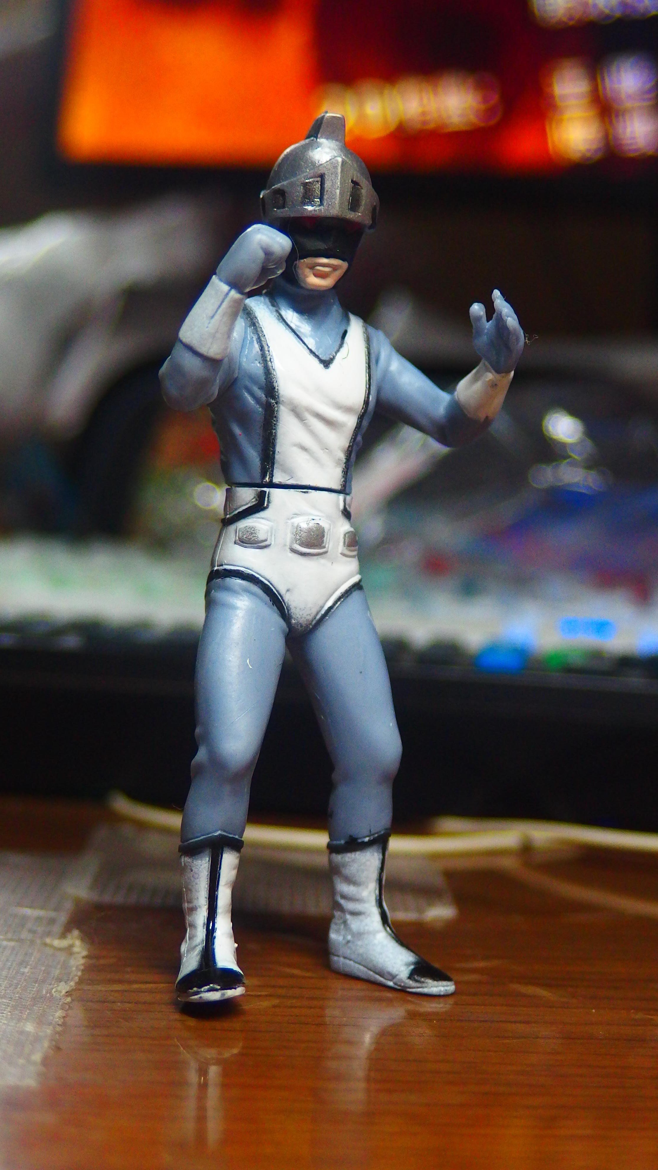 ⚠️レア シルバー仮面ジャイアント ワイリー星人 スタンダードサイズ