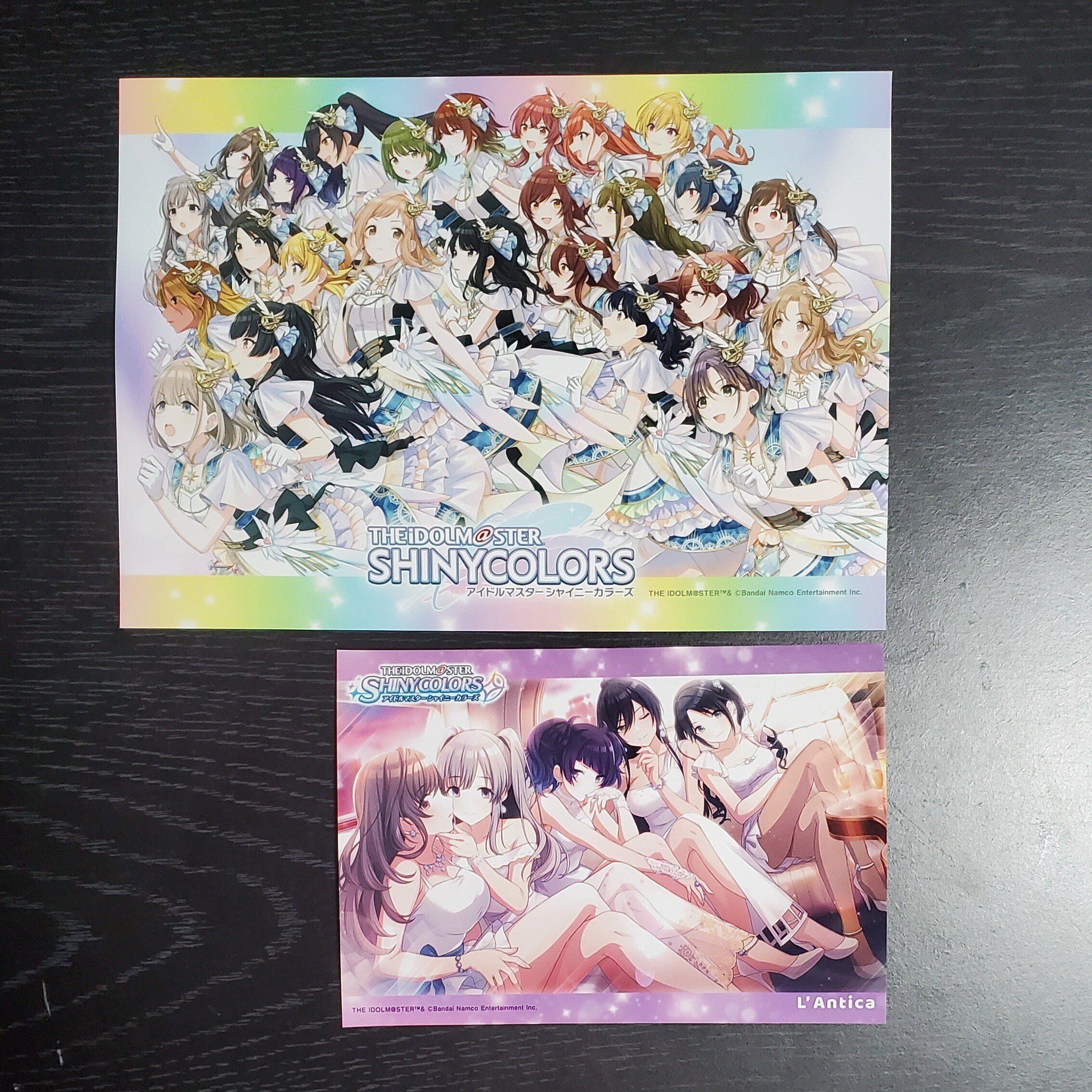 シャニマス セブン サイン入り額縁入りイラスト アイドルマスター