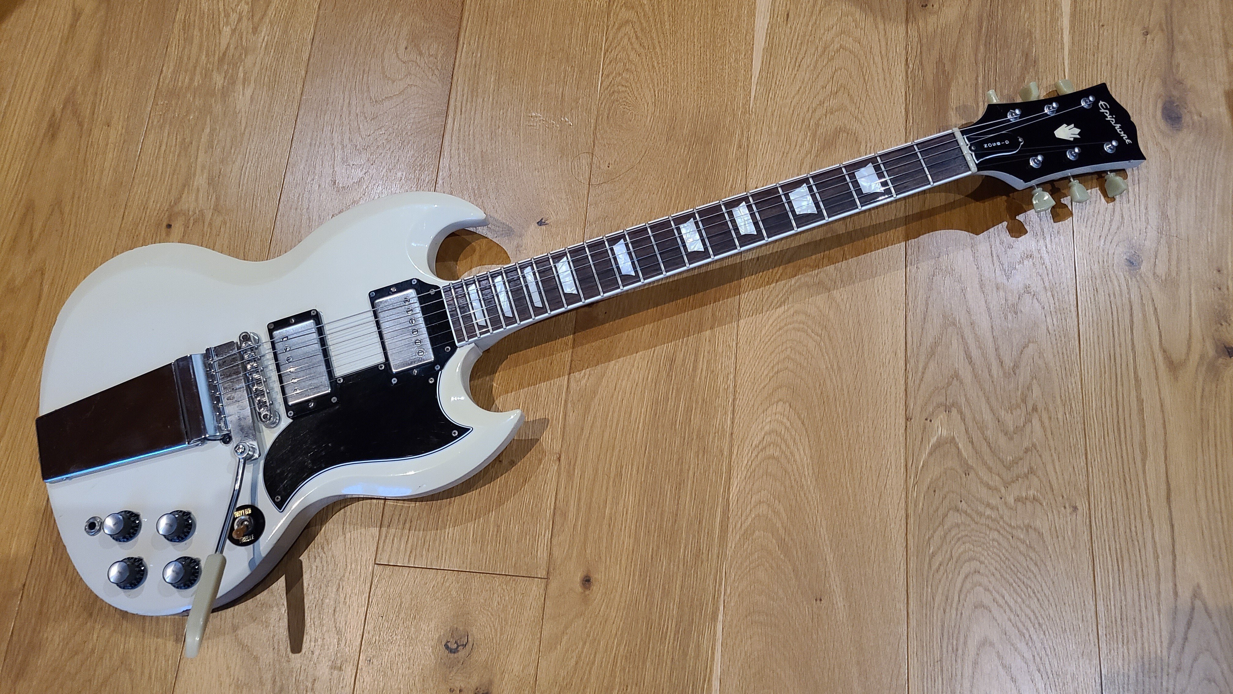 Saymour Duncanピックアップ Epiphone SG エレキギター