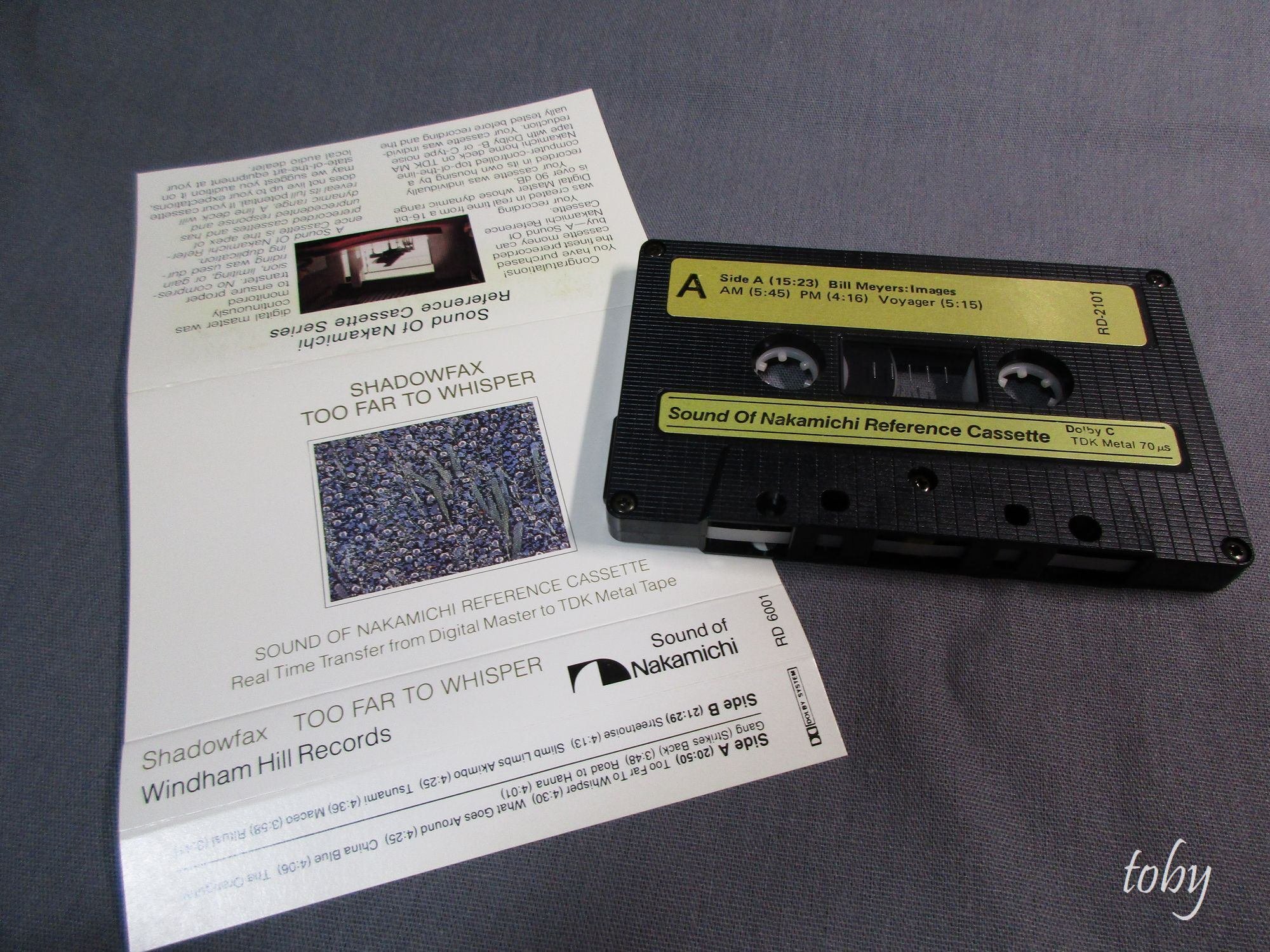 ナカミチ リファレンステープ 2本 ナカミチ リファレンステープ 2本