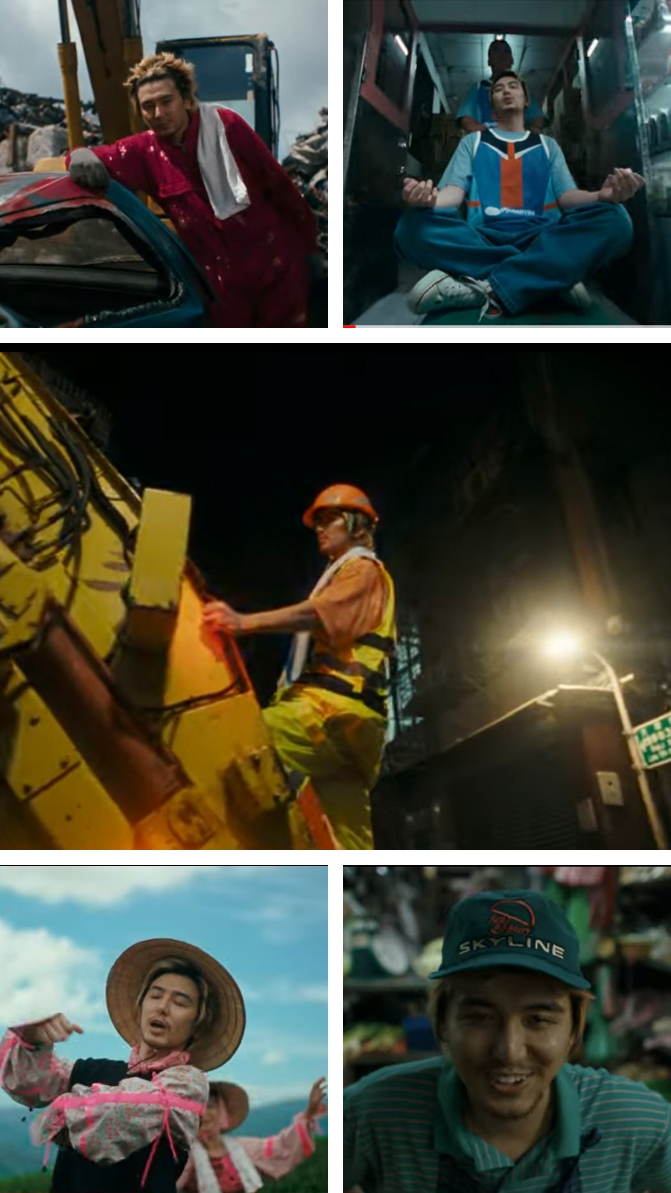 藤井風 WORKIN' HARD MV ケンメリ キャップ 藤井風 WORKIN' HARD MV