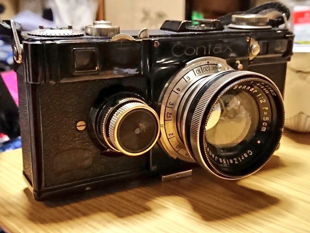 CONTAX コンタックス レンジファインダーカメラ I型 ブラック ジャンク