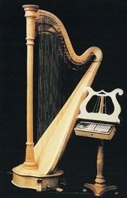 高級 CAMAC PRODUCTION ハープ ジャンク 大型140cmフランス 高級 CAMAC