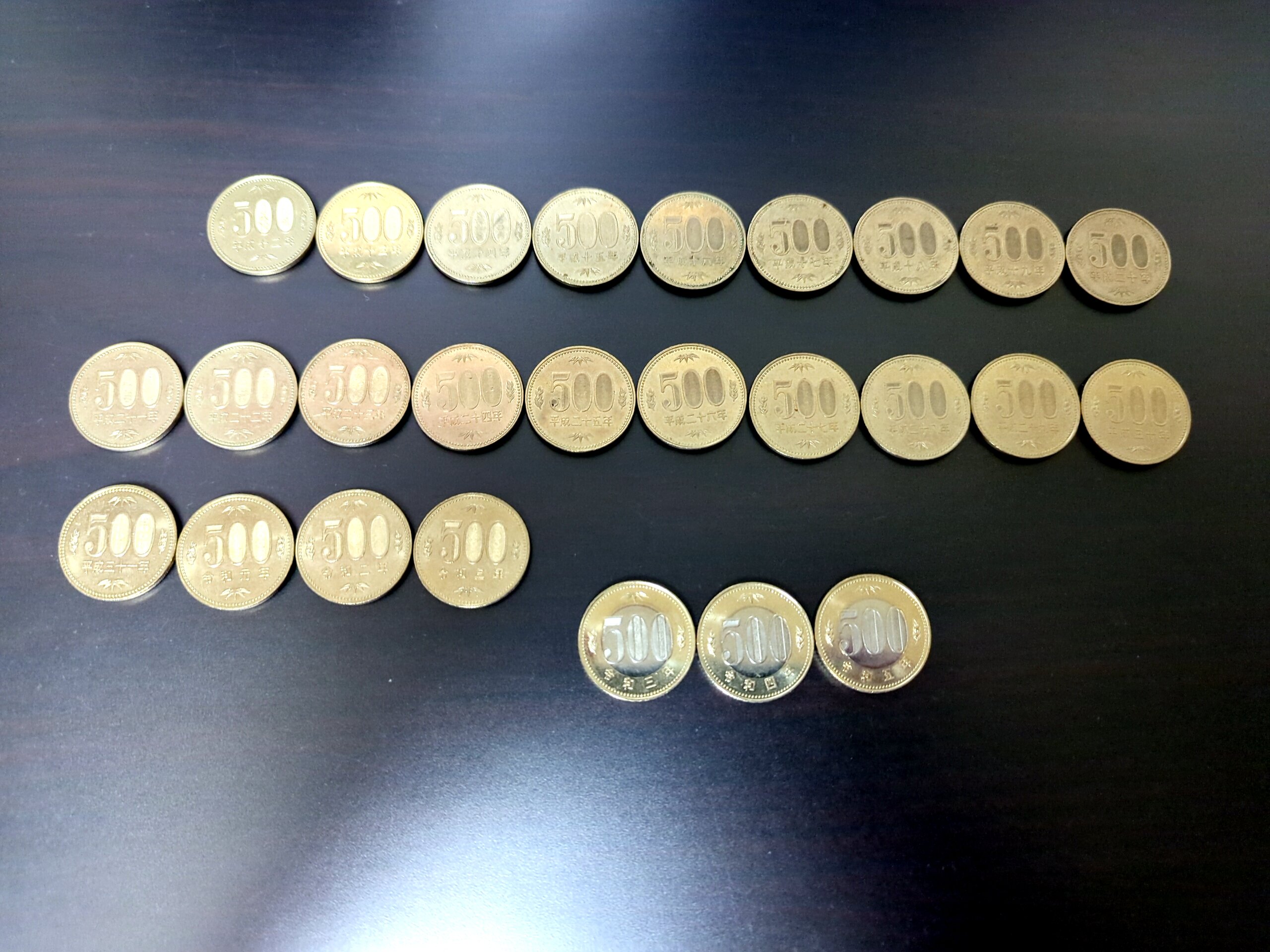 500円玉を集めていた話｜Miz