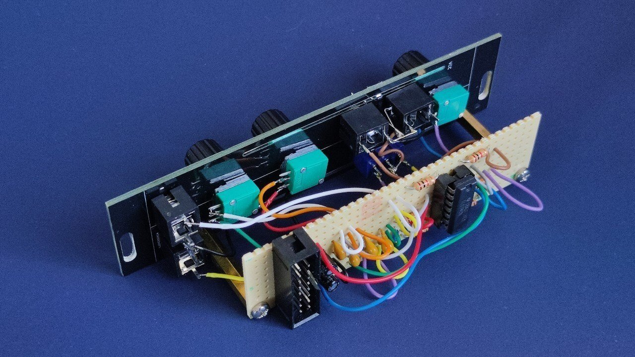 $5 Dual Slew Limiter - DIY Eurorack Modular Synthesizer｜HAGIWO/ハギヲ