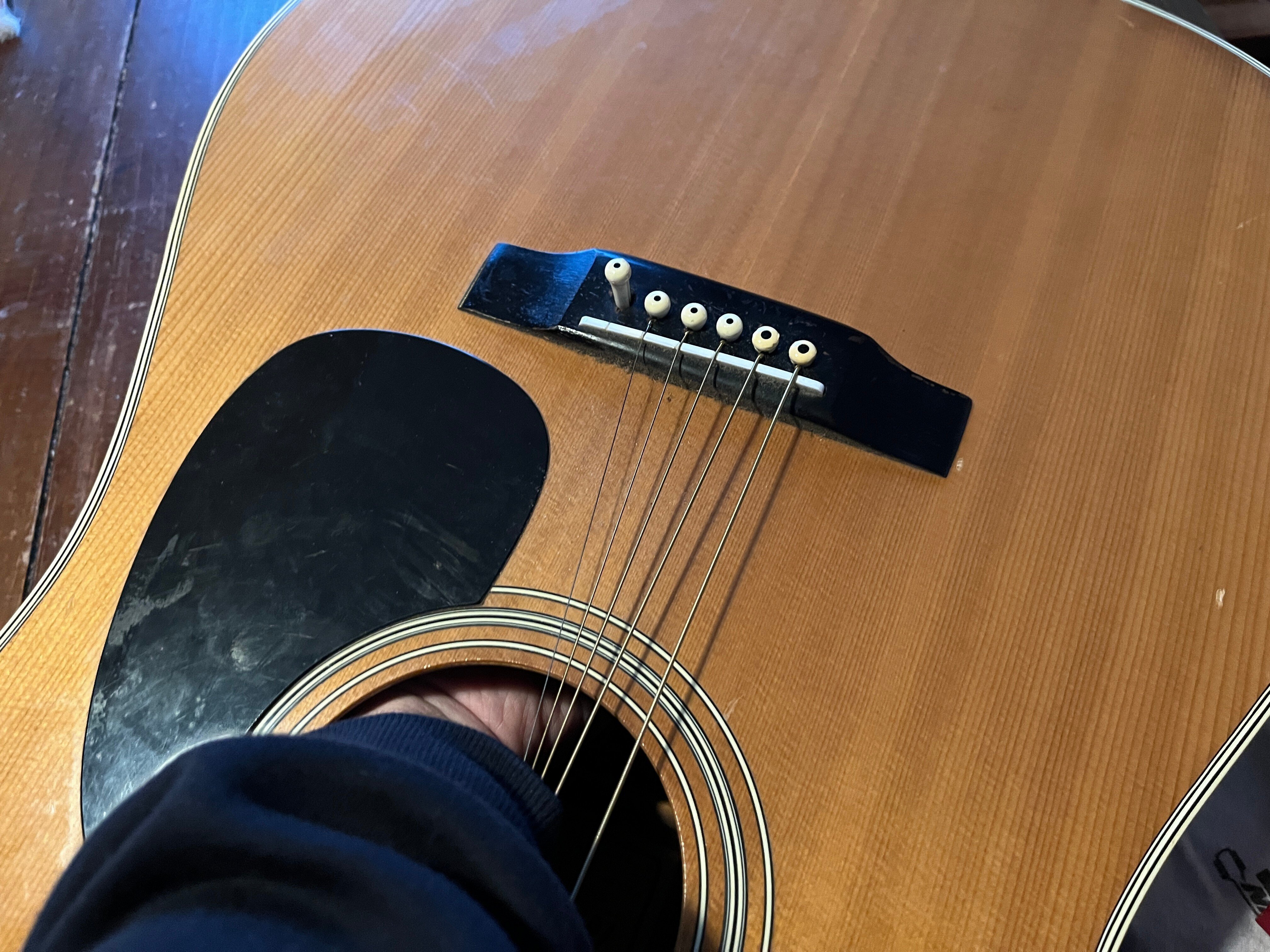 アコギ調整-Morris W-20-｜NAKADA Shugo