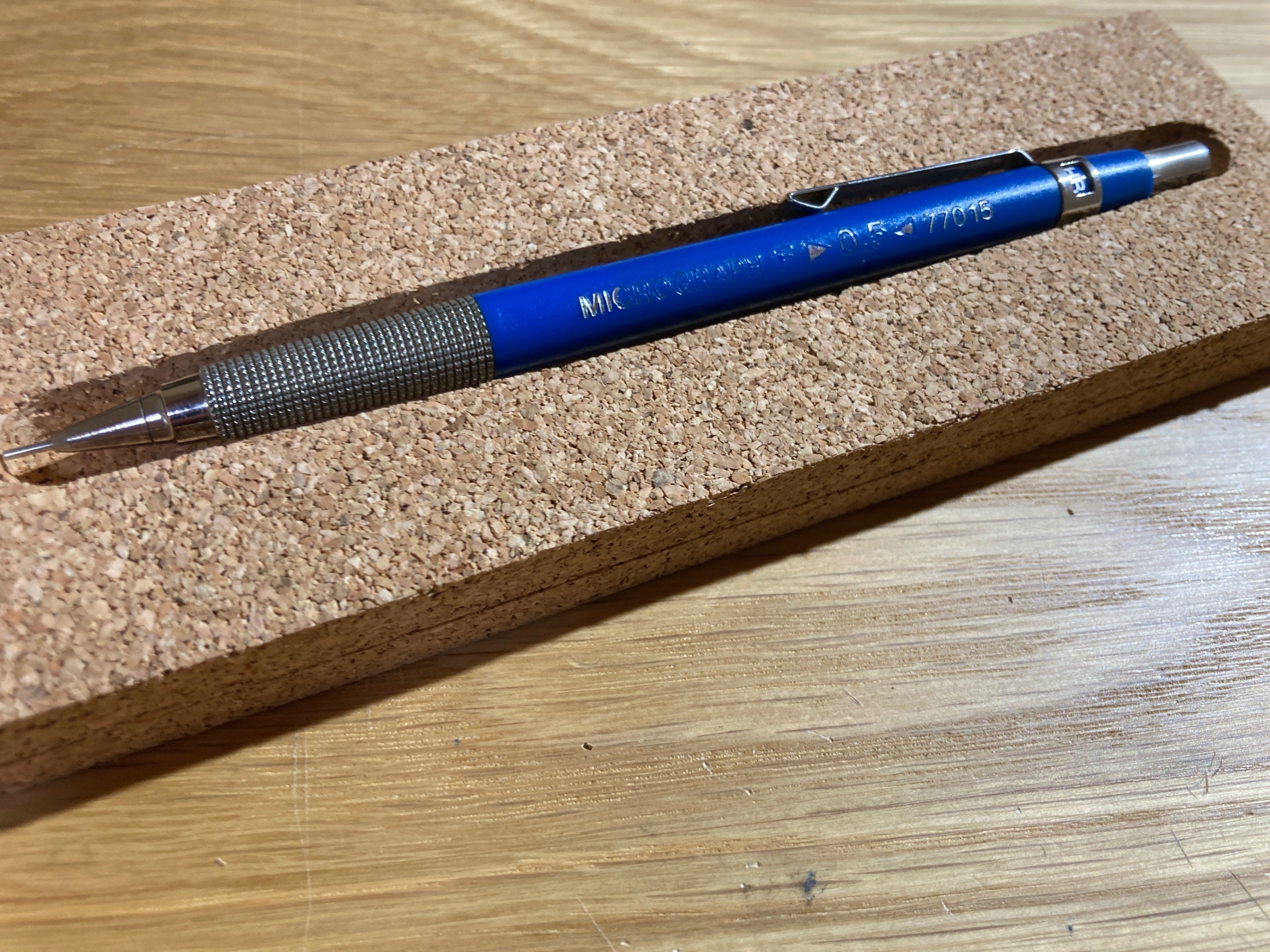 廃番 ヴィンテージ Tombow 名称不明 ノック式 蝕刻 シャープペンシル