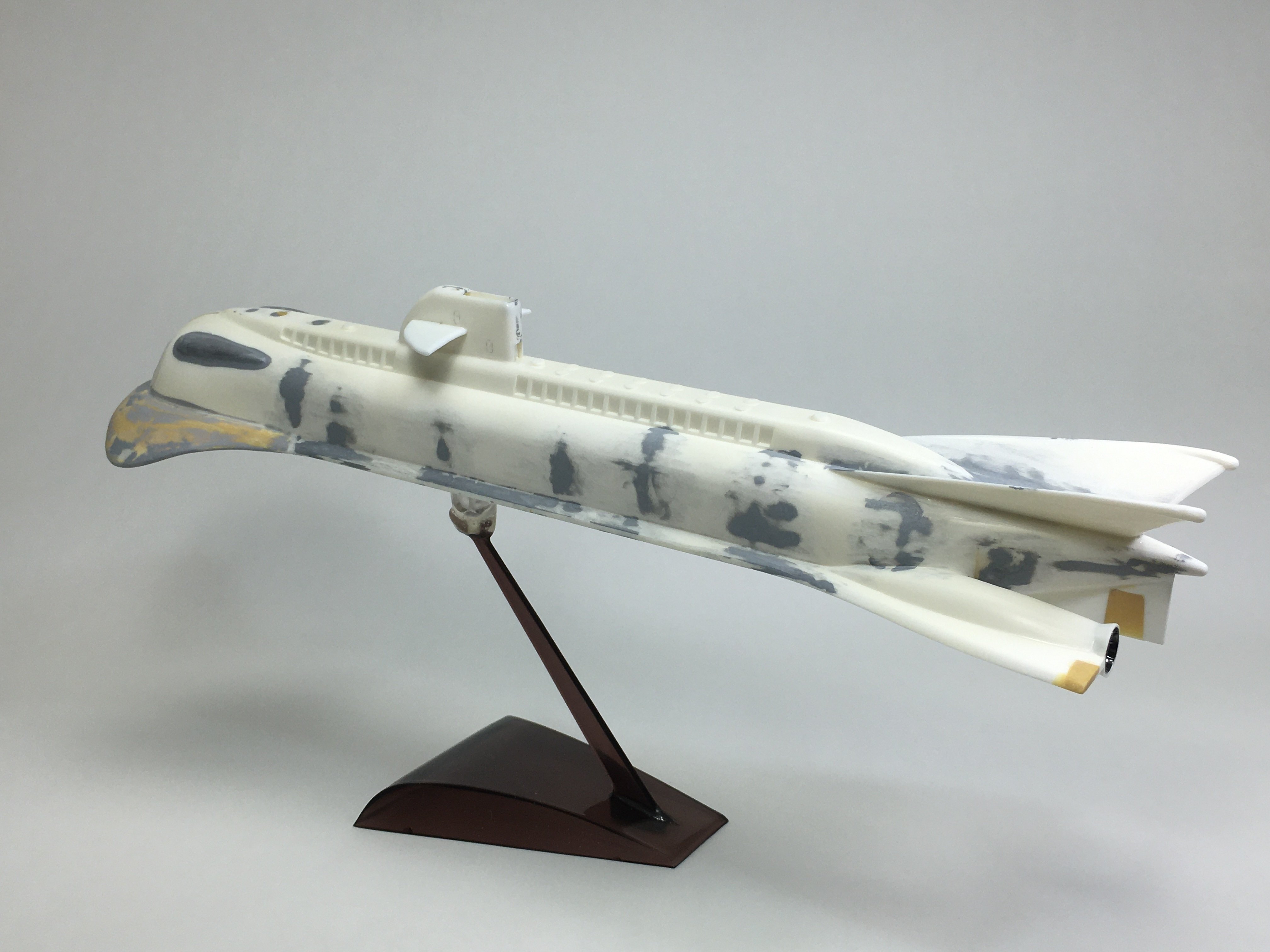 緑商会 ミドリ 海底科学作戦 シービュー号 ゴム動力 プラモデル 検