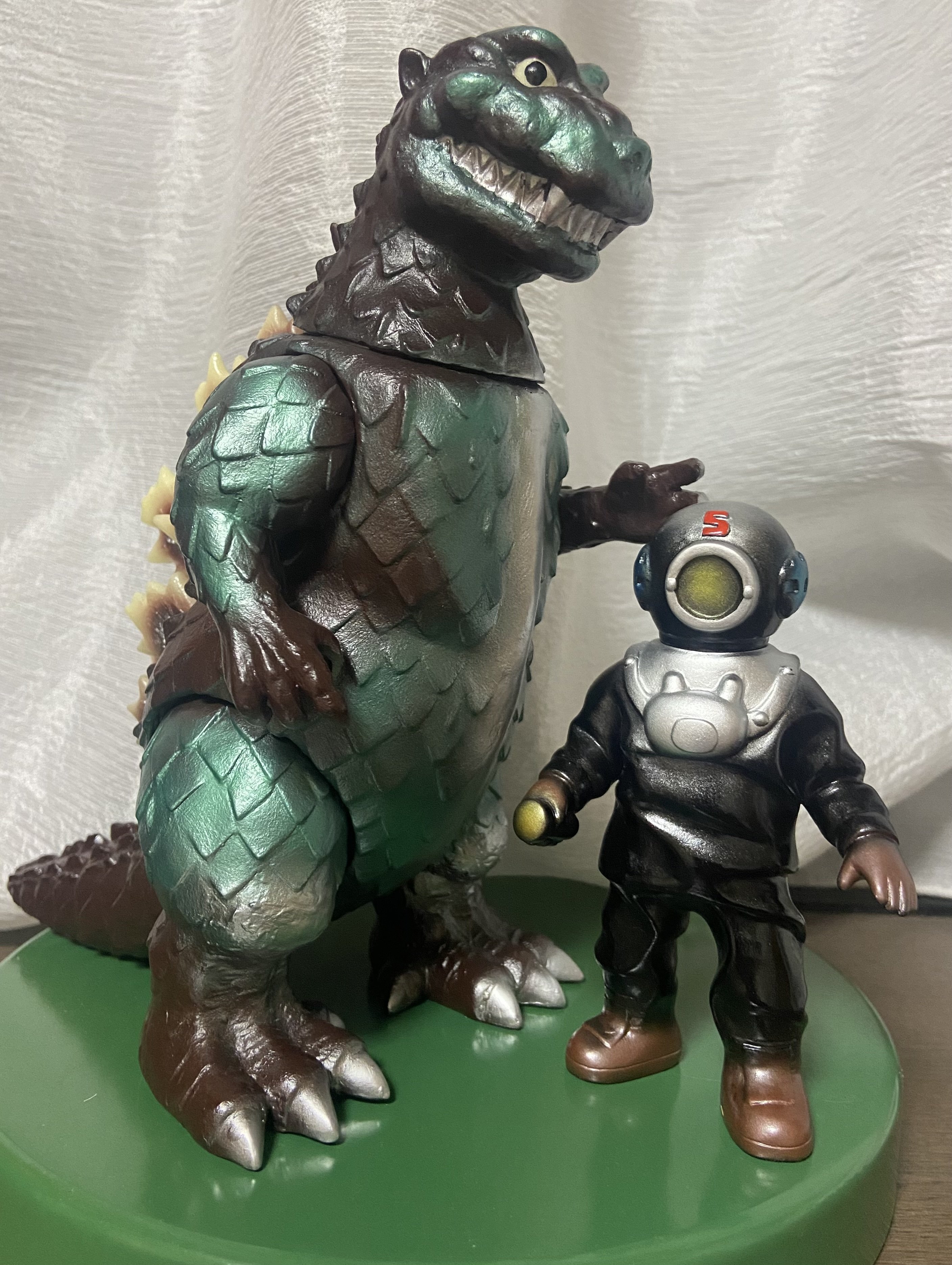 ﾄｲｸﾞﾗﾌ製第1案 初代雛型ゴジラ｜ゆる